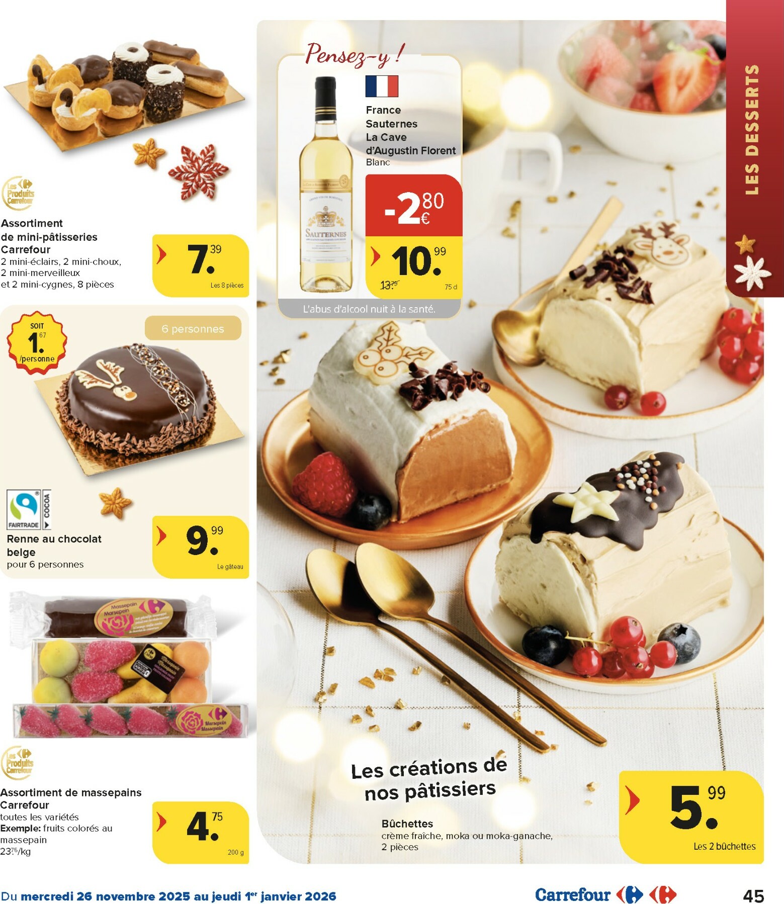 carrefour-market - De Carrefour Market folder geldig vanaf 26/11 t/m 01/01 - page: 45