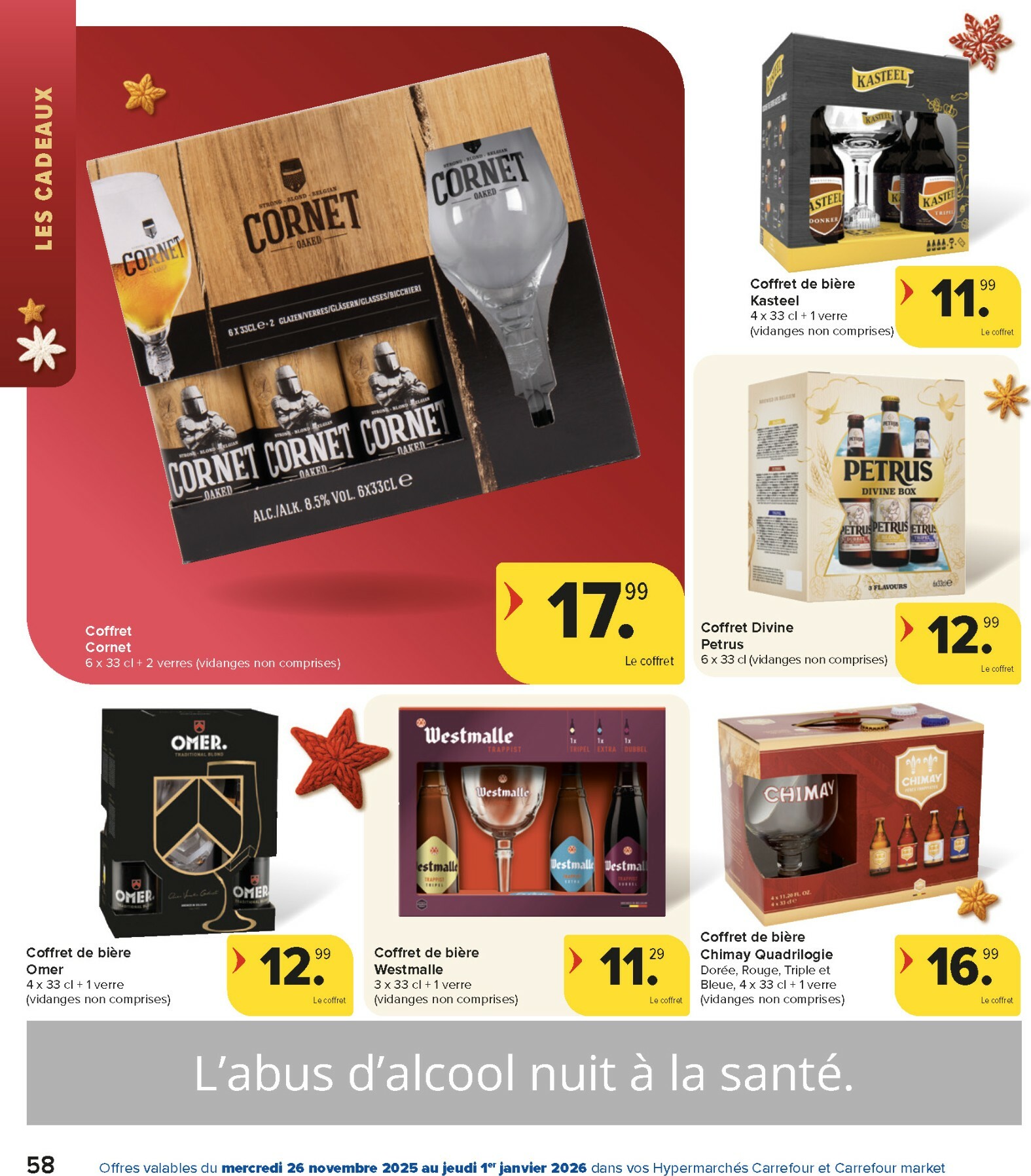 carrefour-market - De Carrefour Market folder geldig vanaf 26/11 t/m 01/01 - page: 58