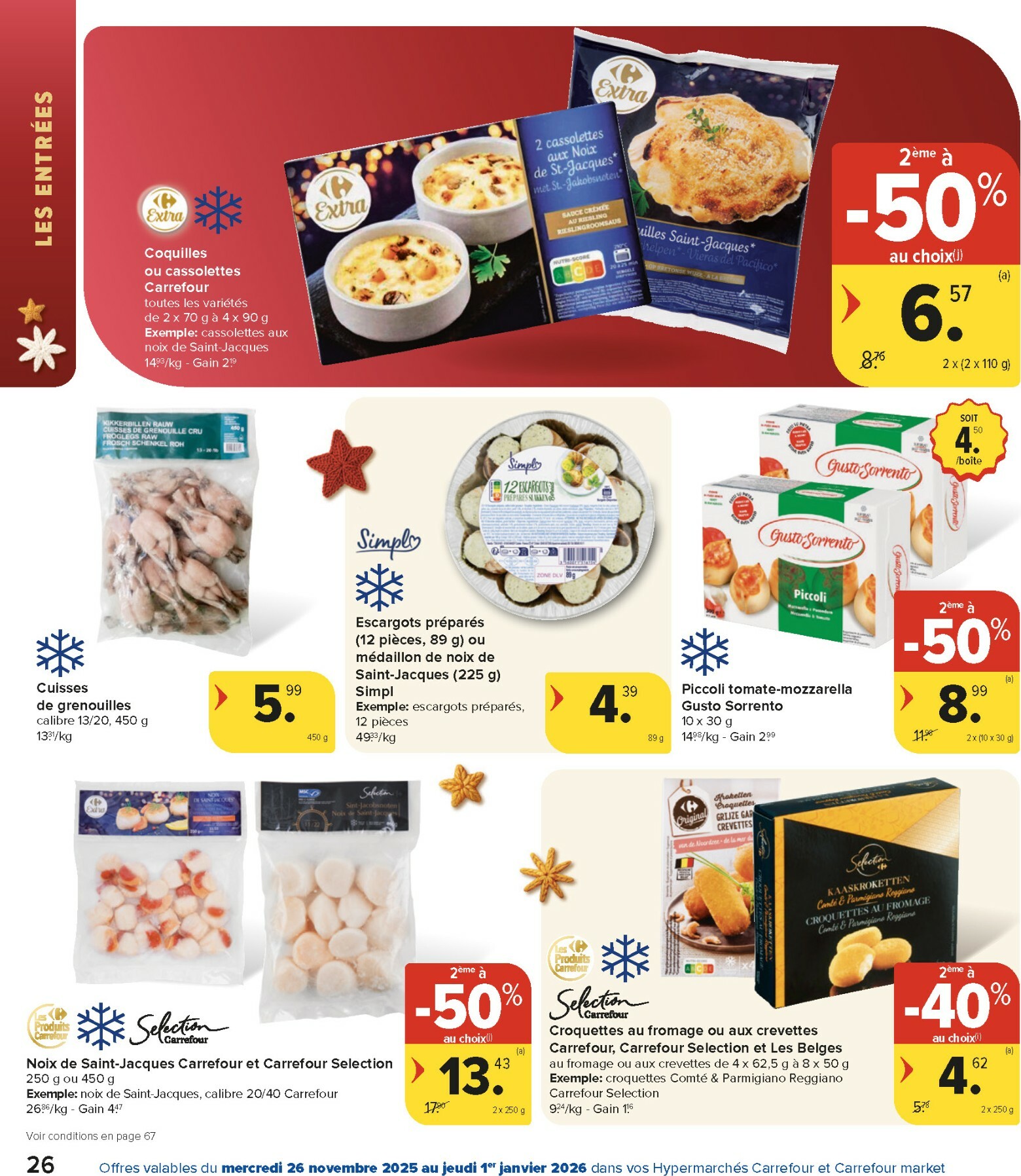 carrefour-market - De Carrefour Market folder geldig vanaf 26/11 t/m 01/01 - page: 26