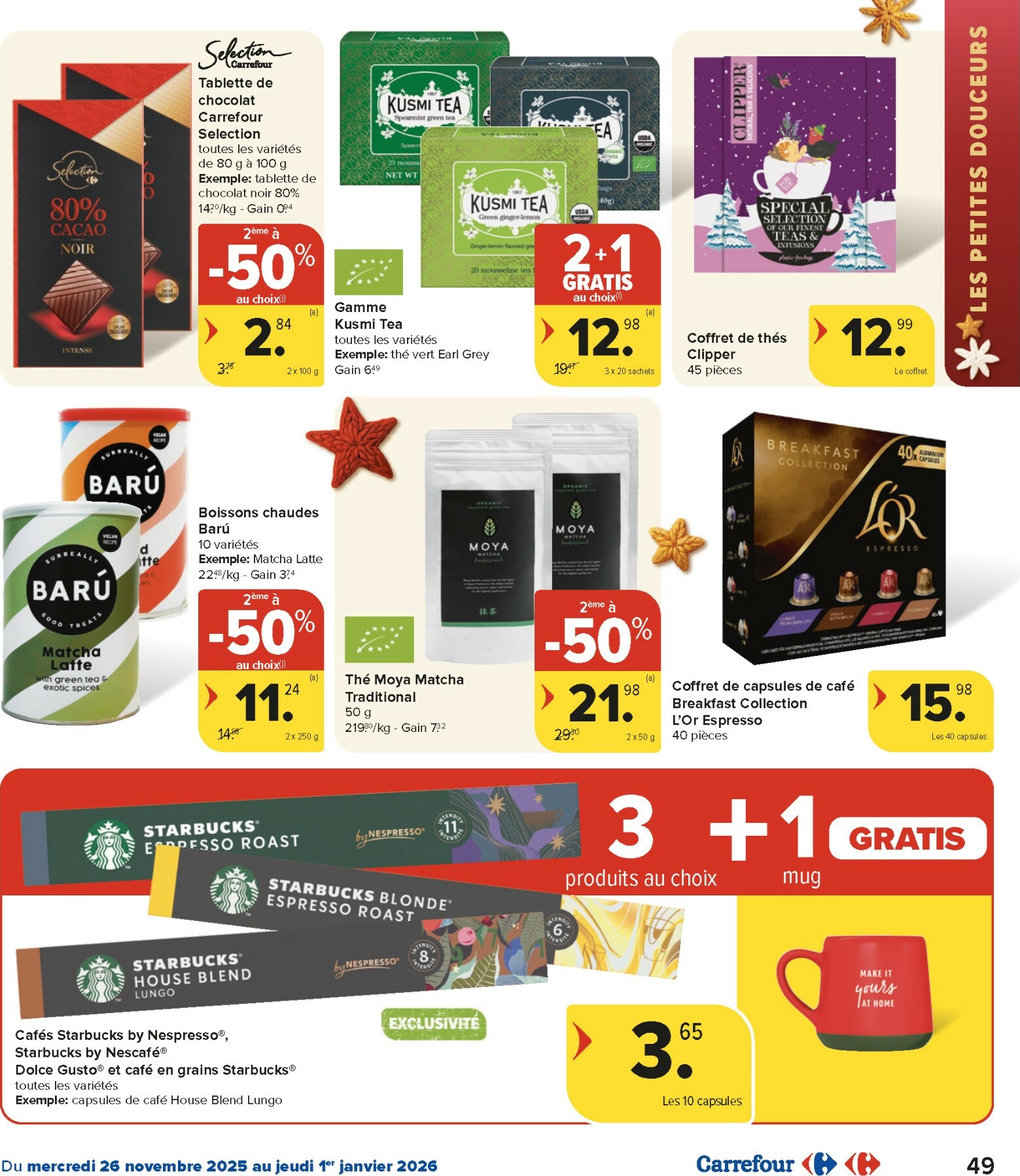 carrefour-market - De Carrefour Market folder geldig vanaf 26/11 t/m 01/01 - page: 49