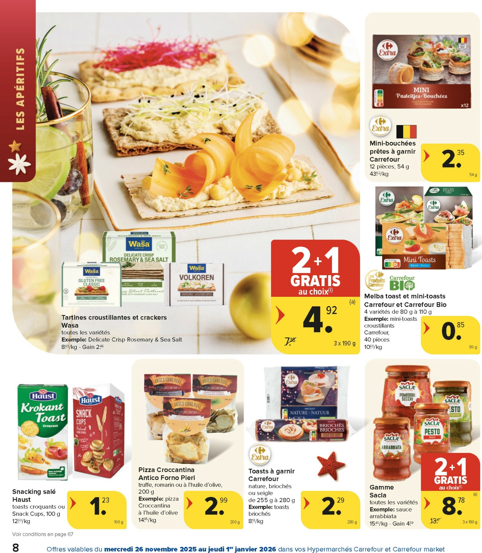 carrefour-market - De Carrefour Market folder geldig vanaf 26/11 t/m 01/01 - page: 8
