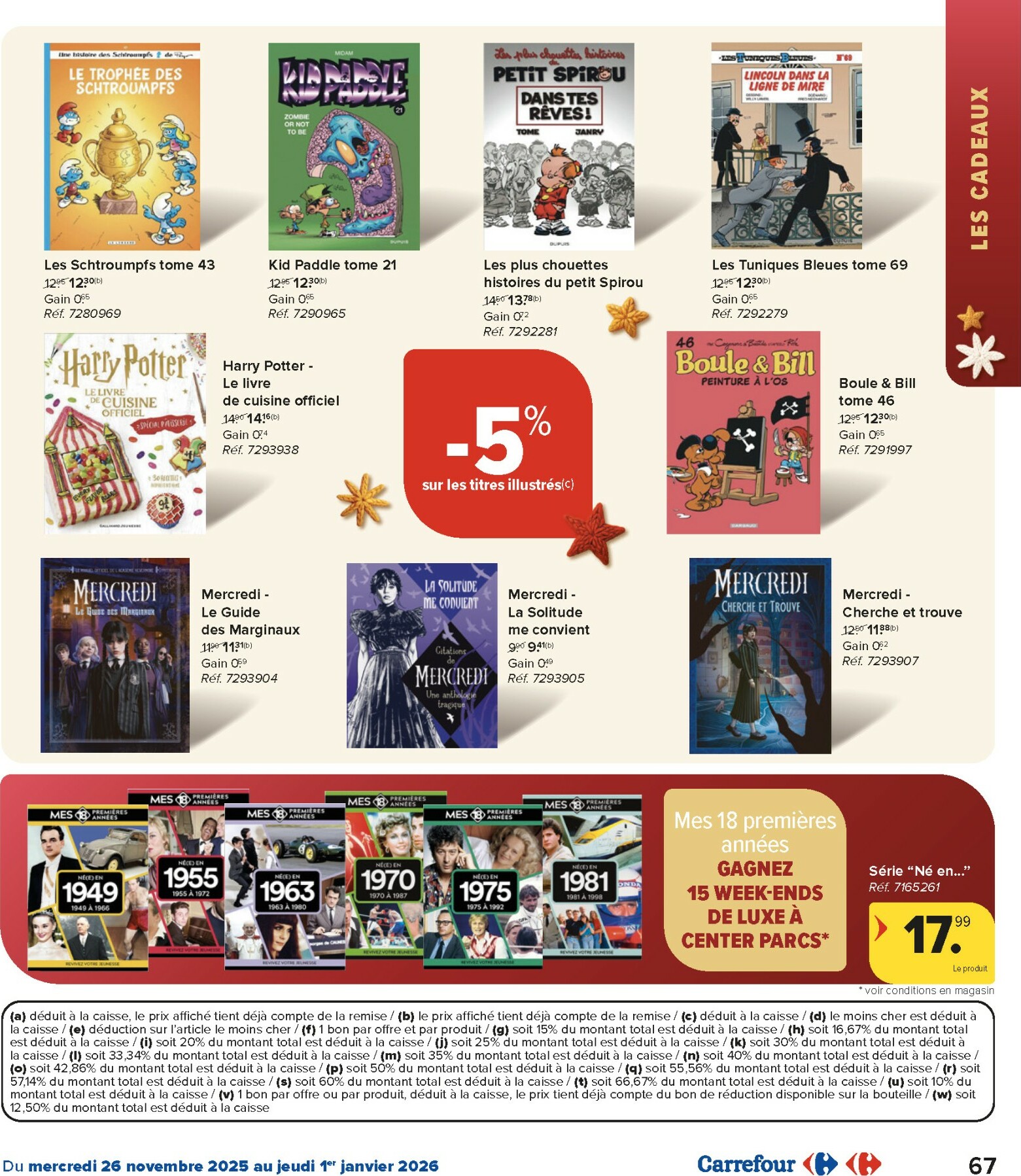 carrefour-market - De Carrefour Market folder geldig vanaf 26/11 t/m 01/01 - page: 67