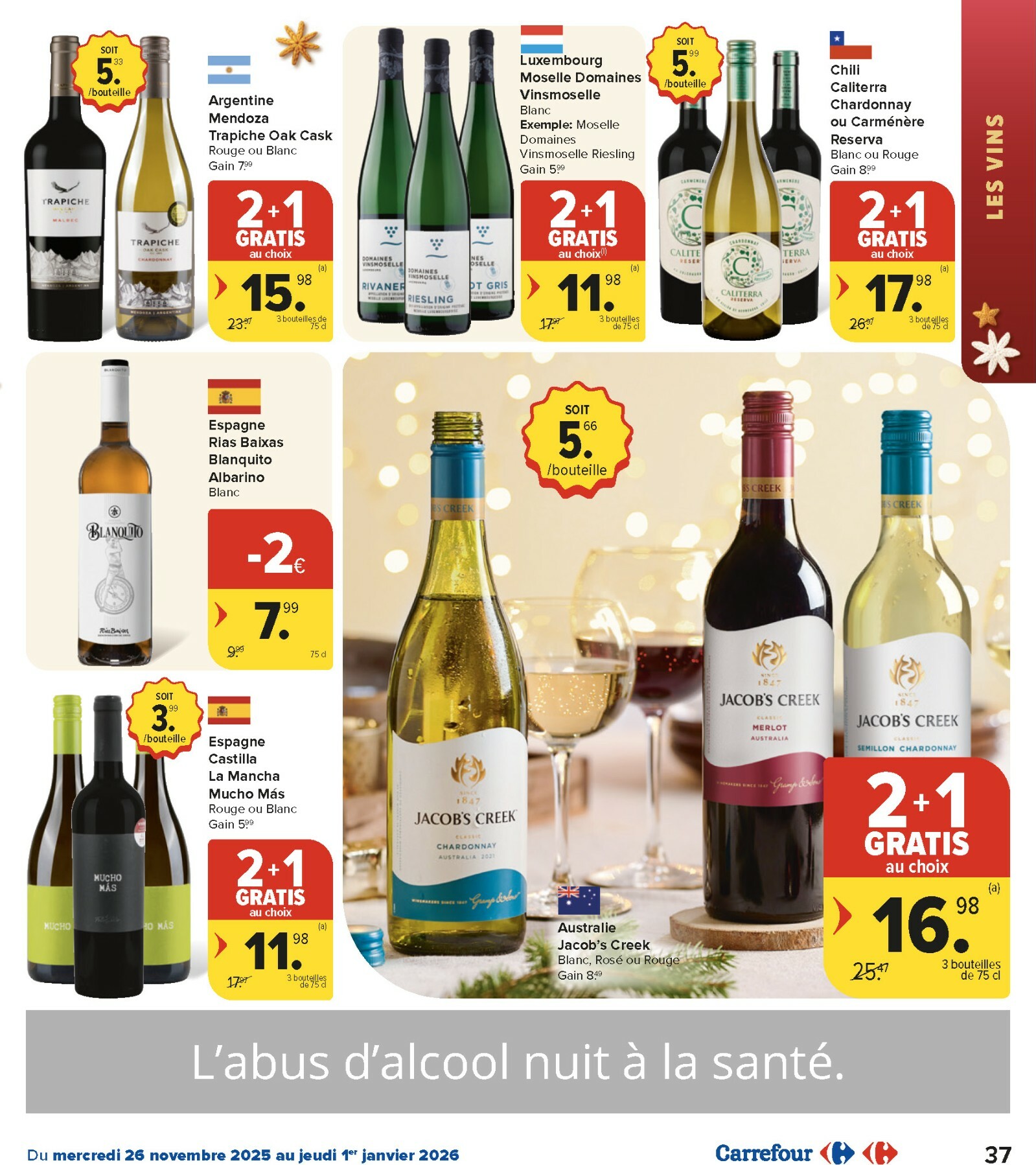 carrefour-market - De Carrefour Market folder geldig vanaf 26/11 t/m 01/01 - page: 37