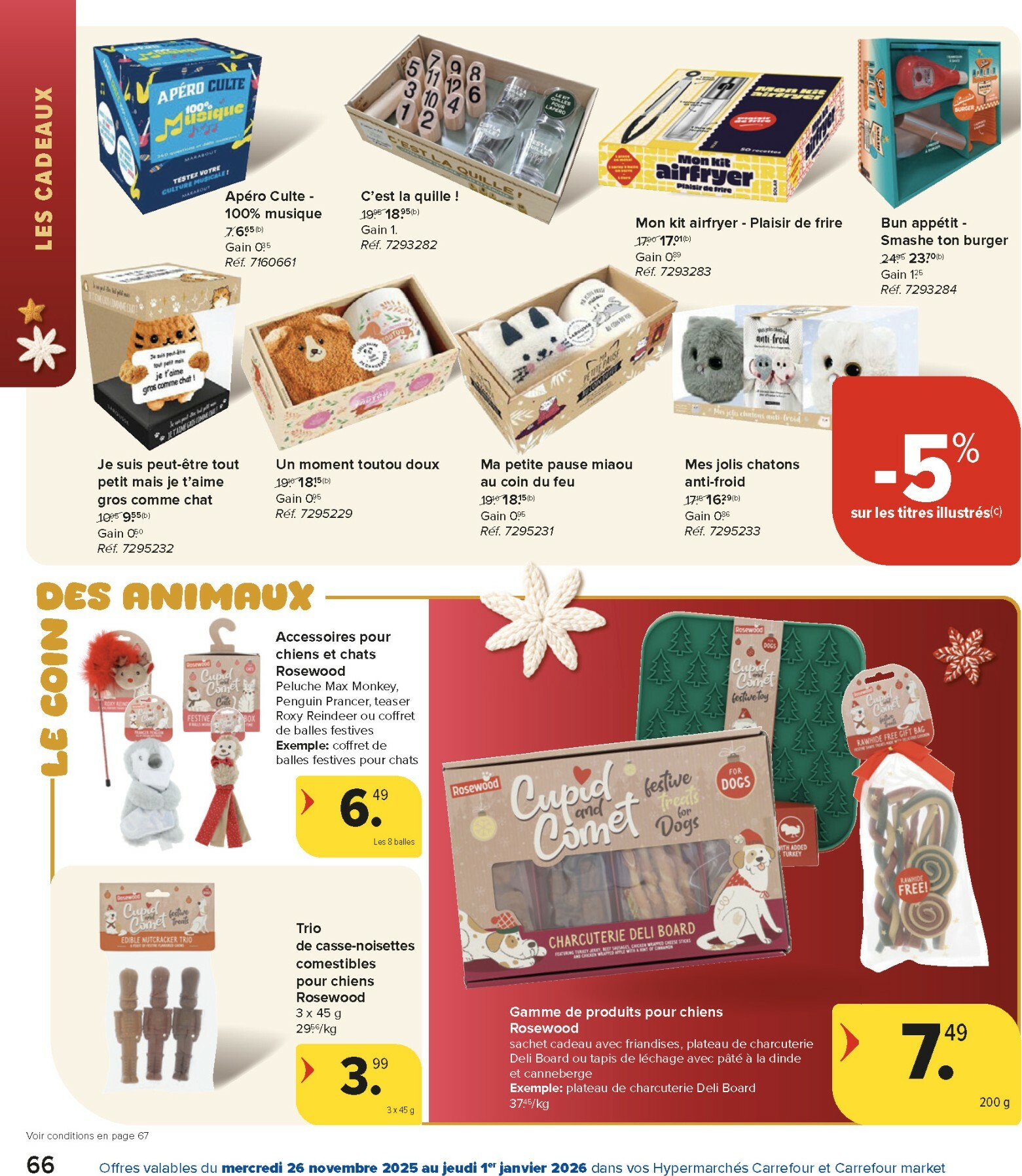 carrefour-market - De Carrefour Market folder geldig vanaf 26/11 t/m 01/01 - page: 66