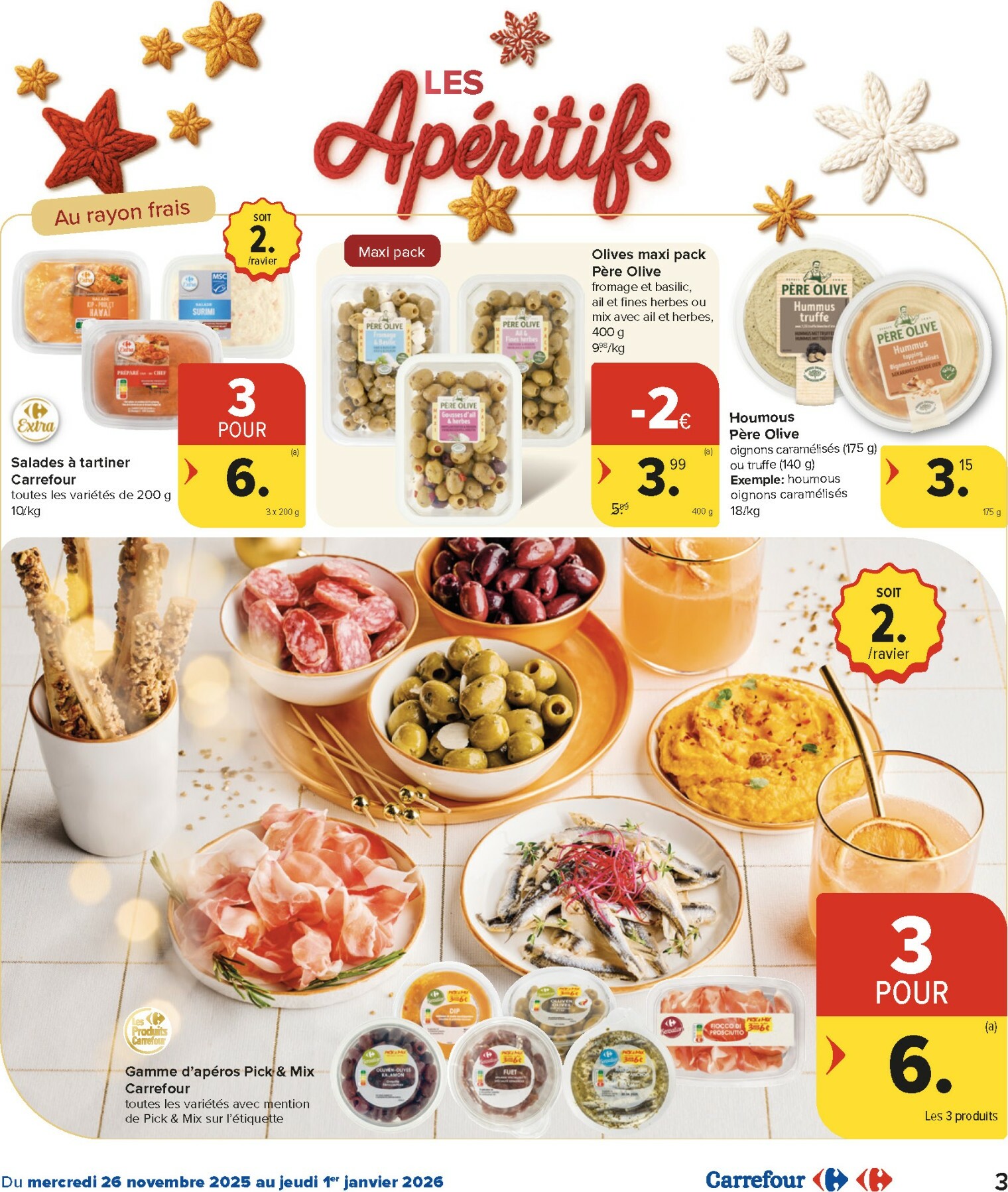 carrefour-market - De Carrefour Market folder geldig vanaf 26/11 t/m 01/01 - page: 3