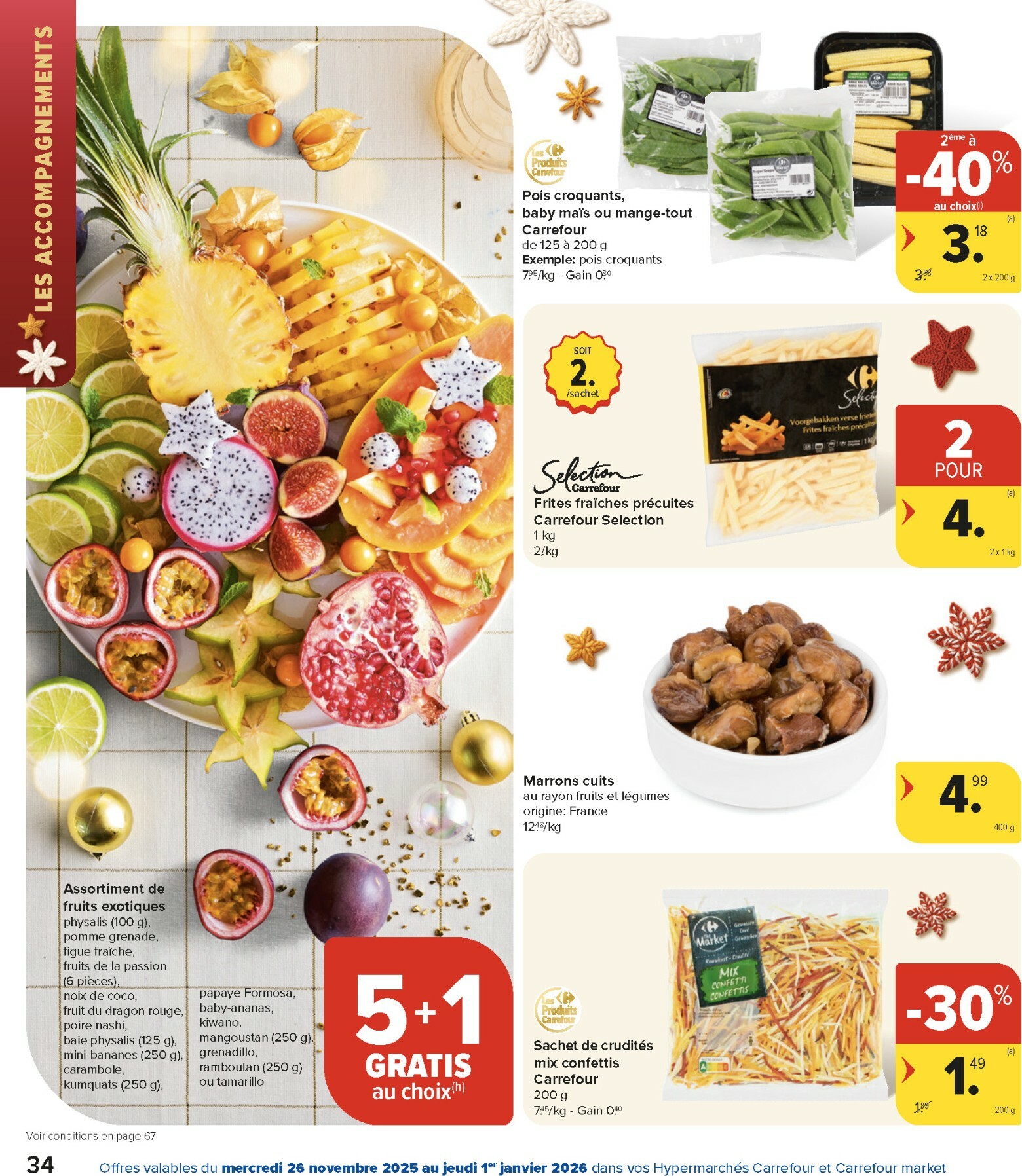 carrefour-market - De Carrefour Market folder geldig vanaf 26/11 t/m 01/01 - page: 34