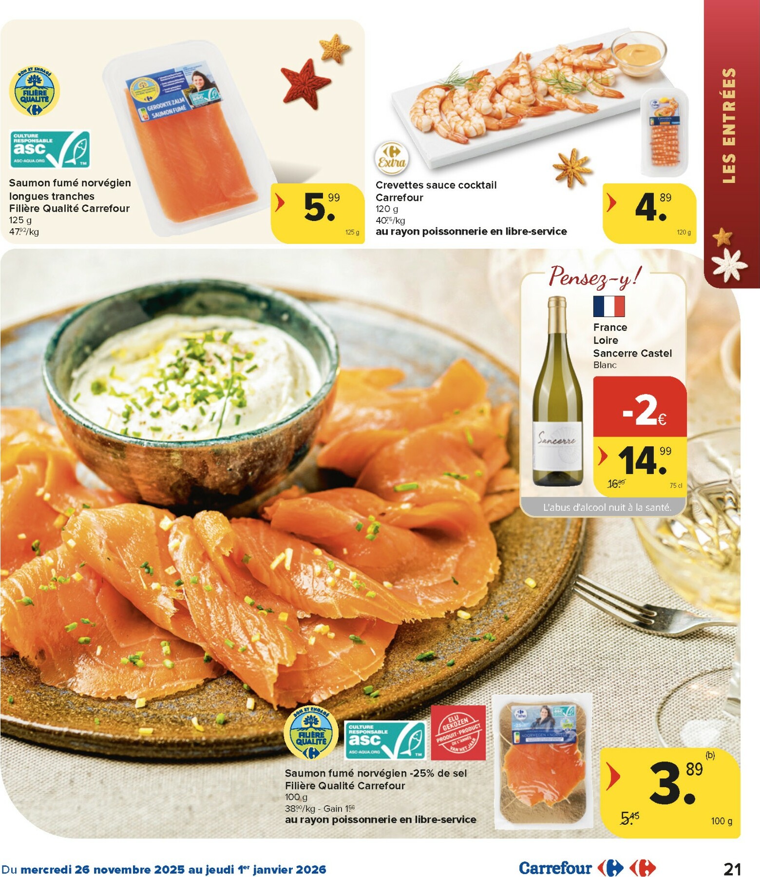 carrefour-market - De Carrefour Market folder geldig vanaf 26/11 t/m 01/01 - page: 21