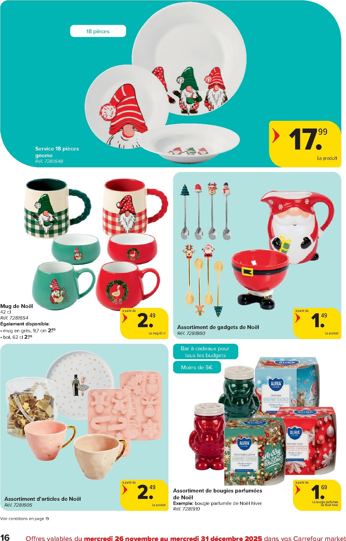 carrefour-market - De Carrefour Market folder geldig vanaf 26/11 t/m 02/12 - page: 16