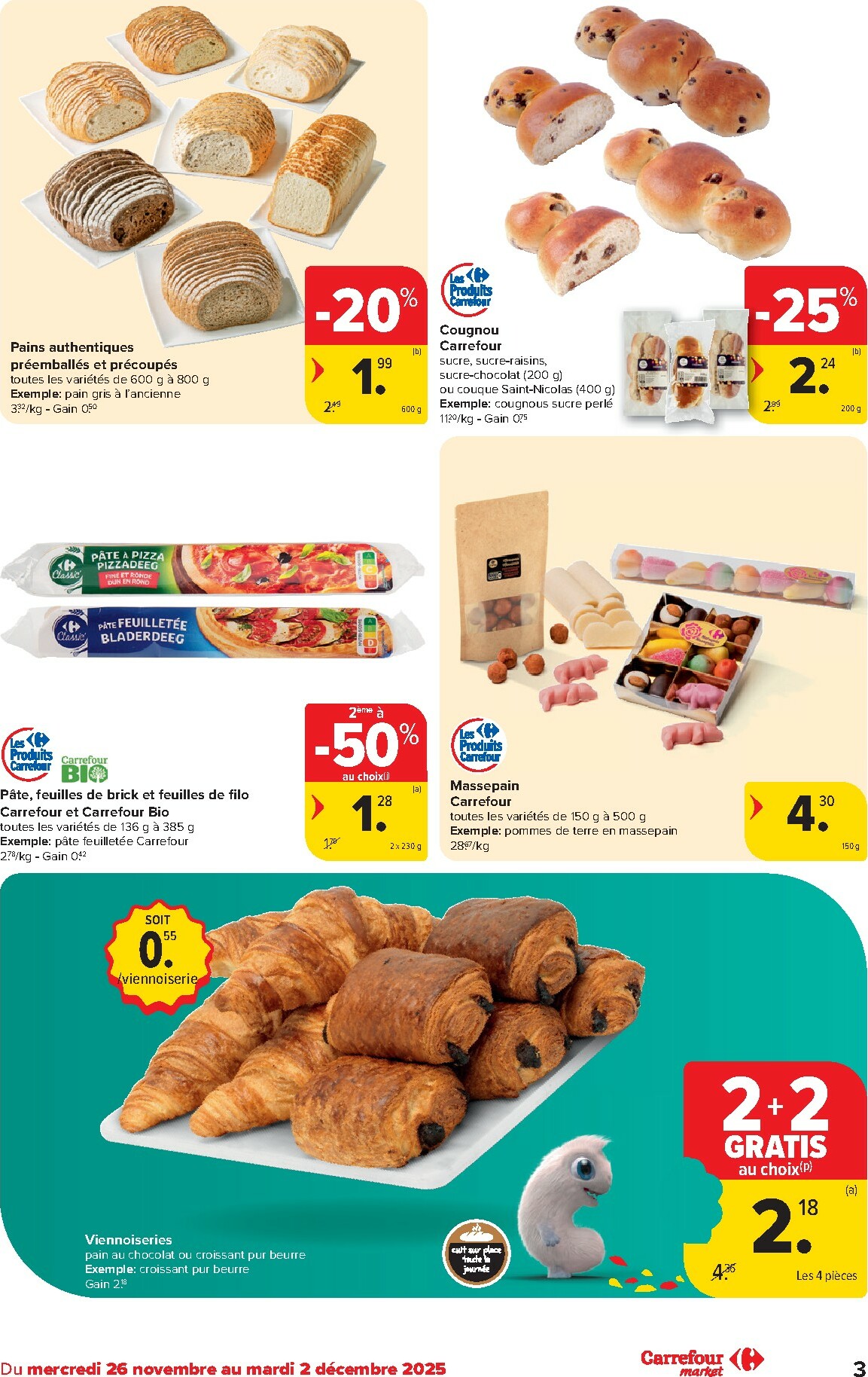 carrefour-market - De Carrefour Market folder geldig vanaf 26/11 t/m 02/12 - page: 3