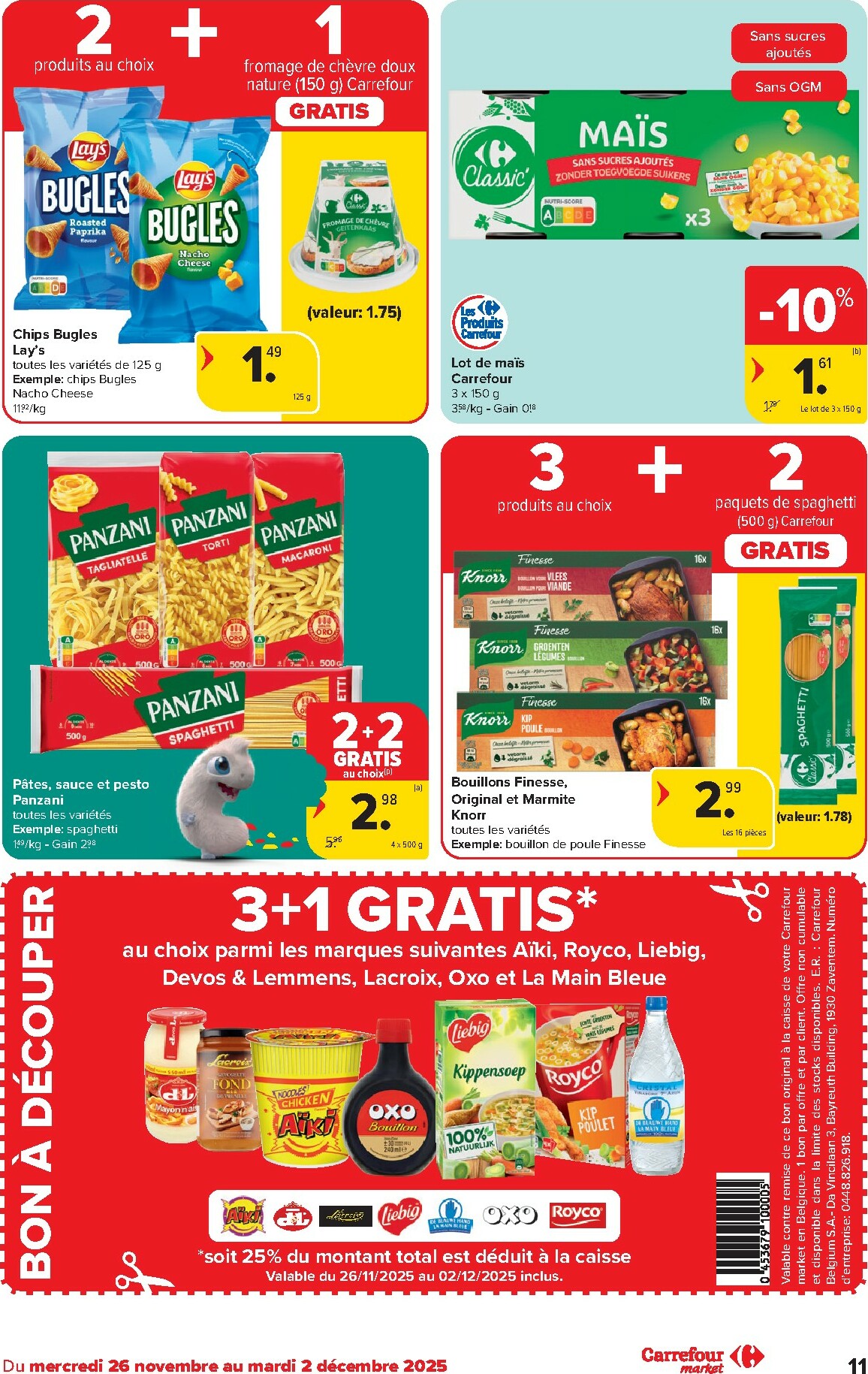 carrefour-market - De Carrefour Market folder geldig vanaf 26/11 t/m 02/12 - page: 11