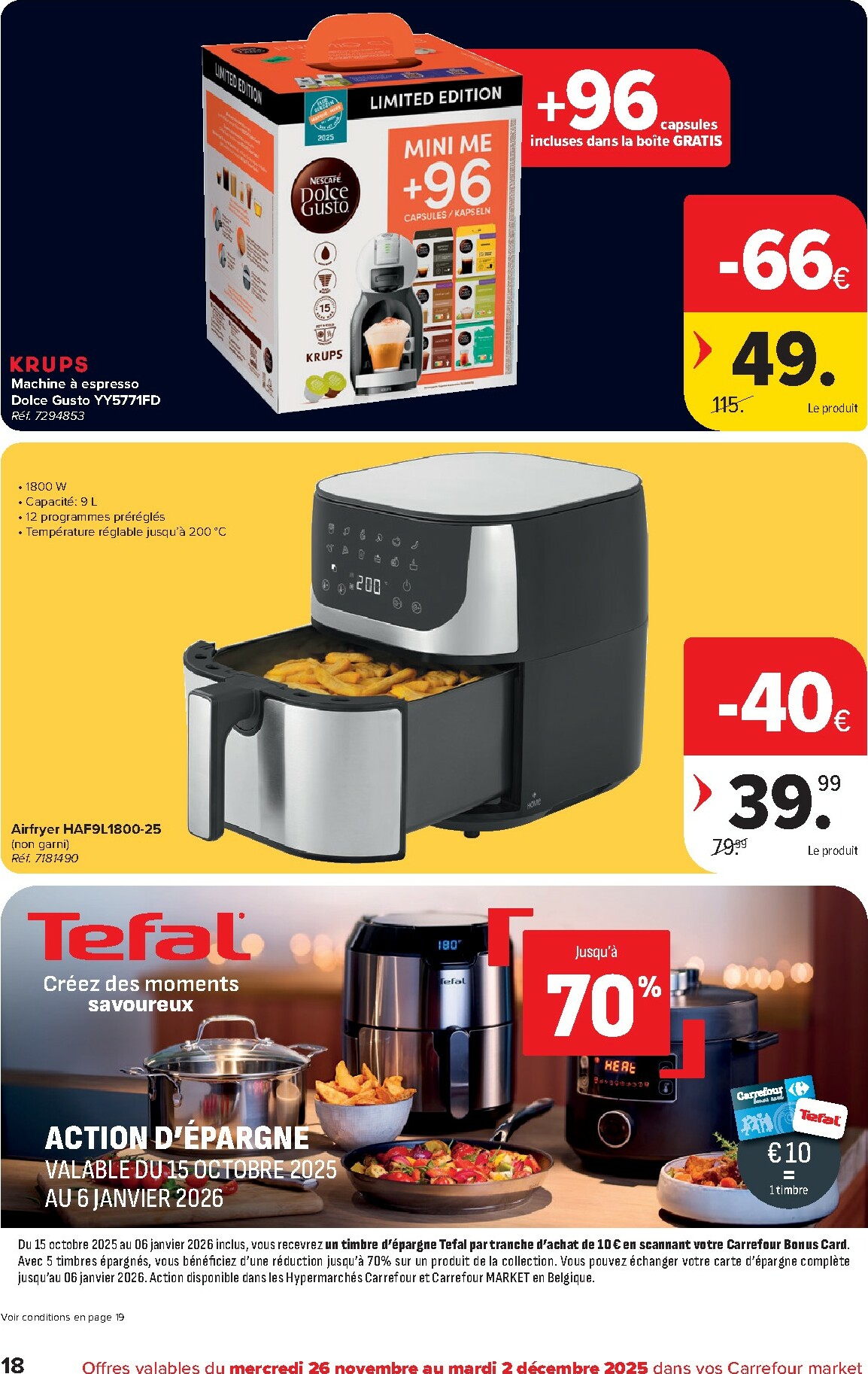 carrefour-market - De Carrefour Market folder geldig vanaf 26/11 t/m 02/12 - page: 18
