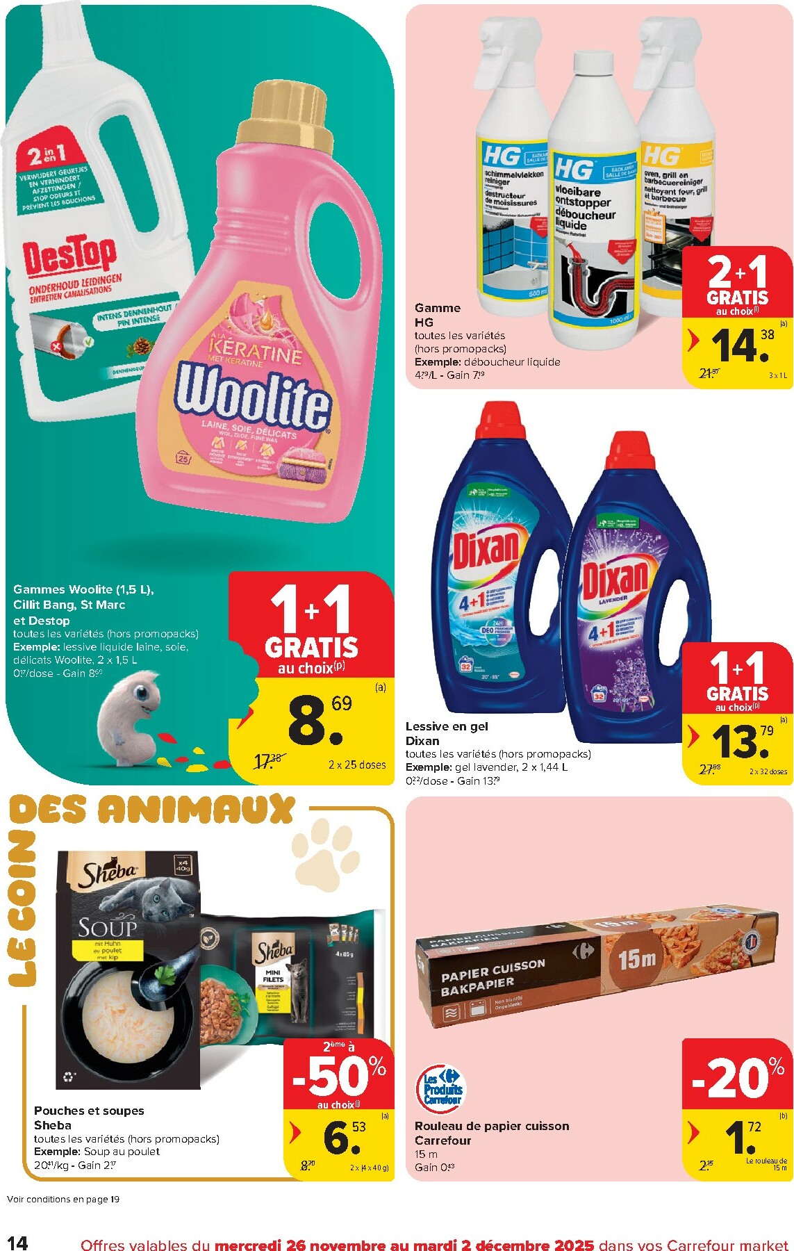 carrefour-market - De Carrefour Market folder geldig vanaf 26/11 t/m 02/12 - page: 14