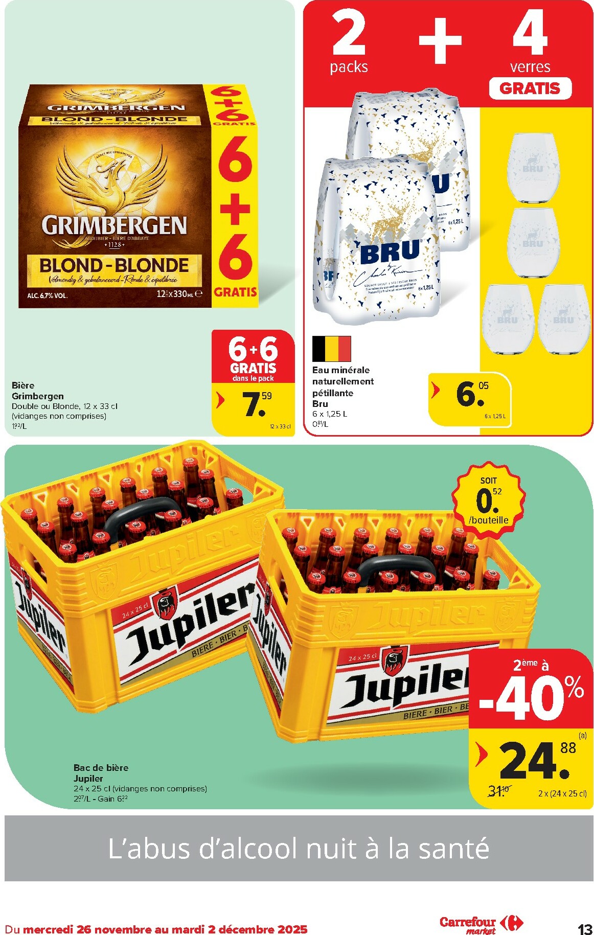 carrefour-market - De Carrefour Market folder geldig vanaf 26/11 t/m 02/12 - page: 13