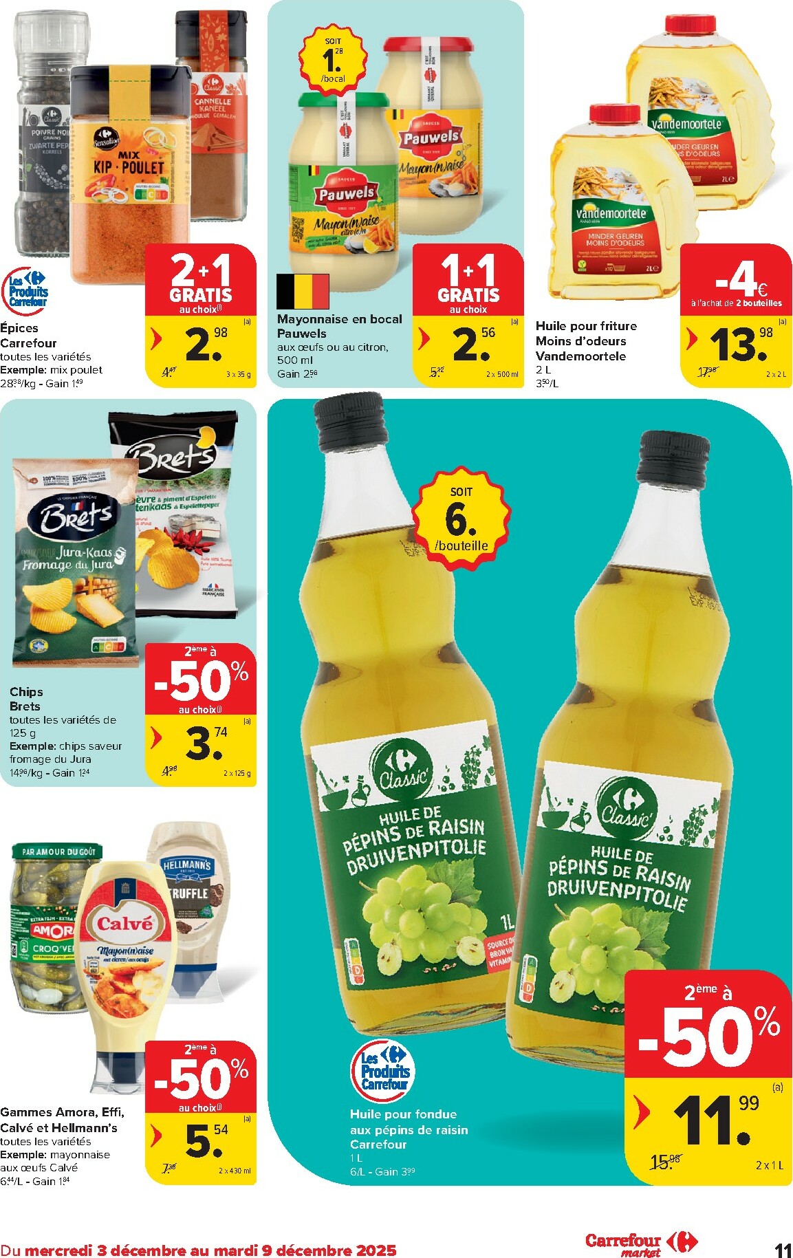 carrefour-market - De Carrefour Market folder geldig vanaf 03/12 t/m 09/12 - page: 11