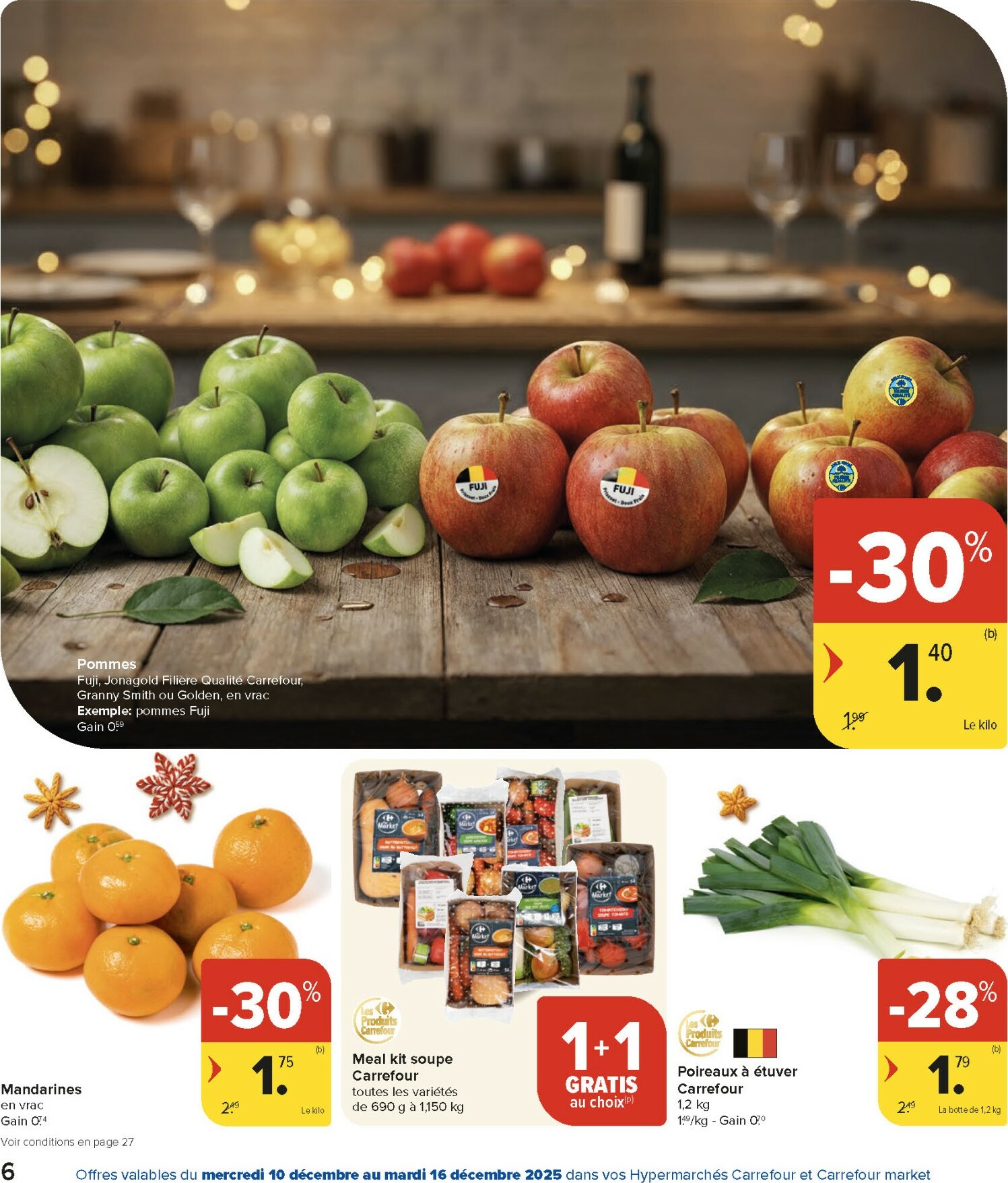carrefour-market - De Carrefour Market folder geldig vanaf 10/12 t/m 16/12 - page: 6