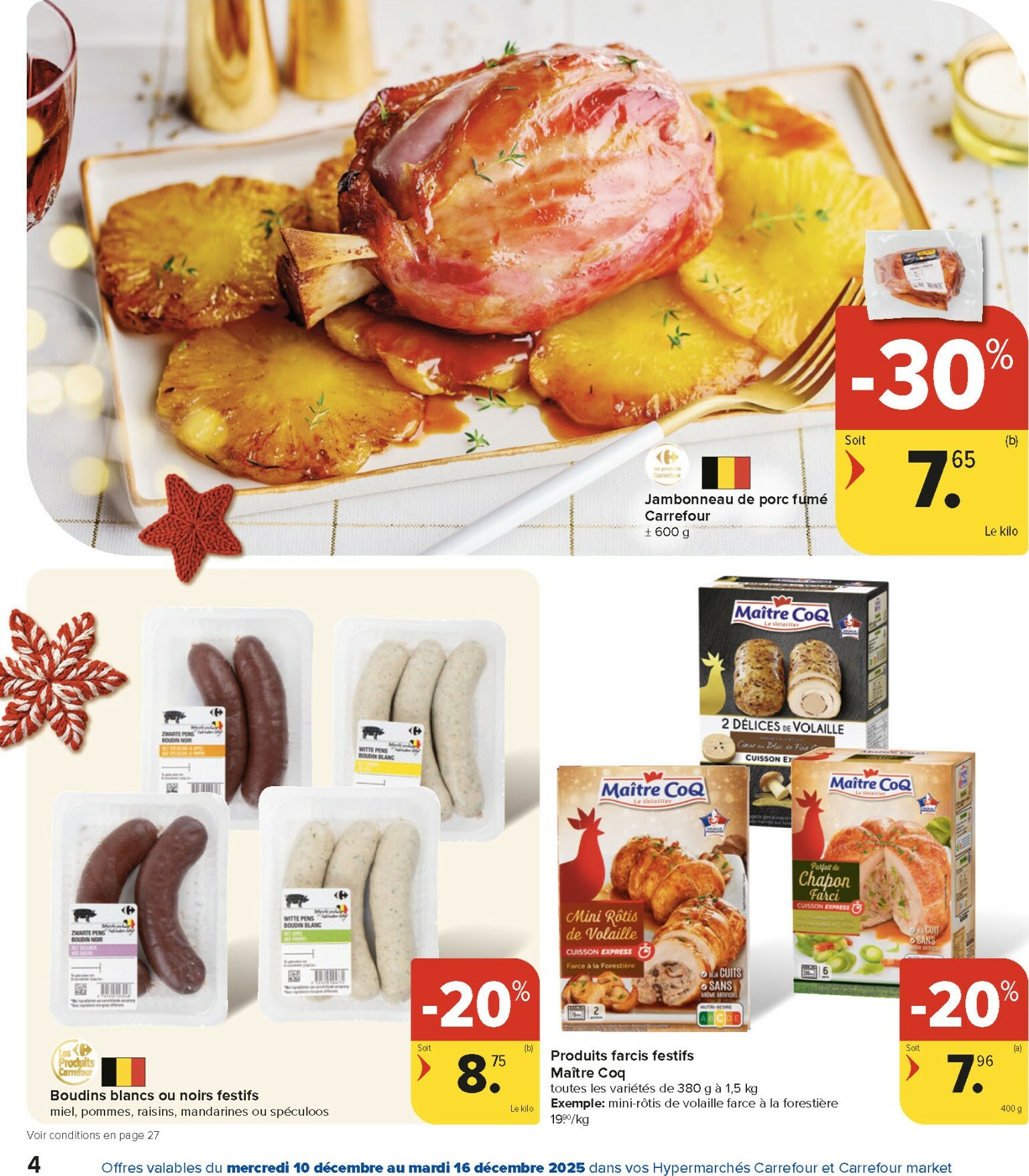 carrefour-market - De Carrefour Market folder geldig vanaf 10/12 t/m 16/12 - page: 4