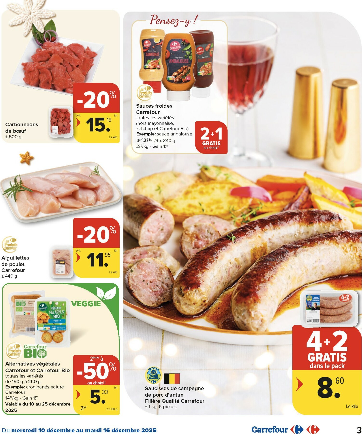carrefour-market - De Carrefour Market folder geldig vanaf 10/12 t/m 16/12 - page: 3