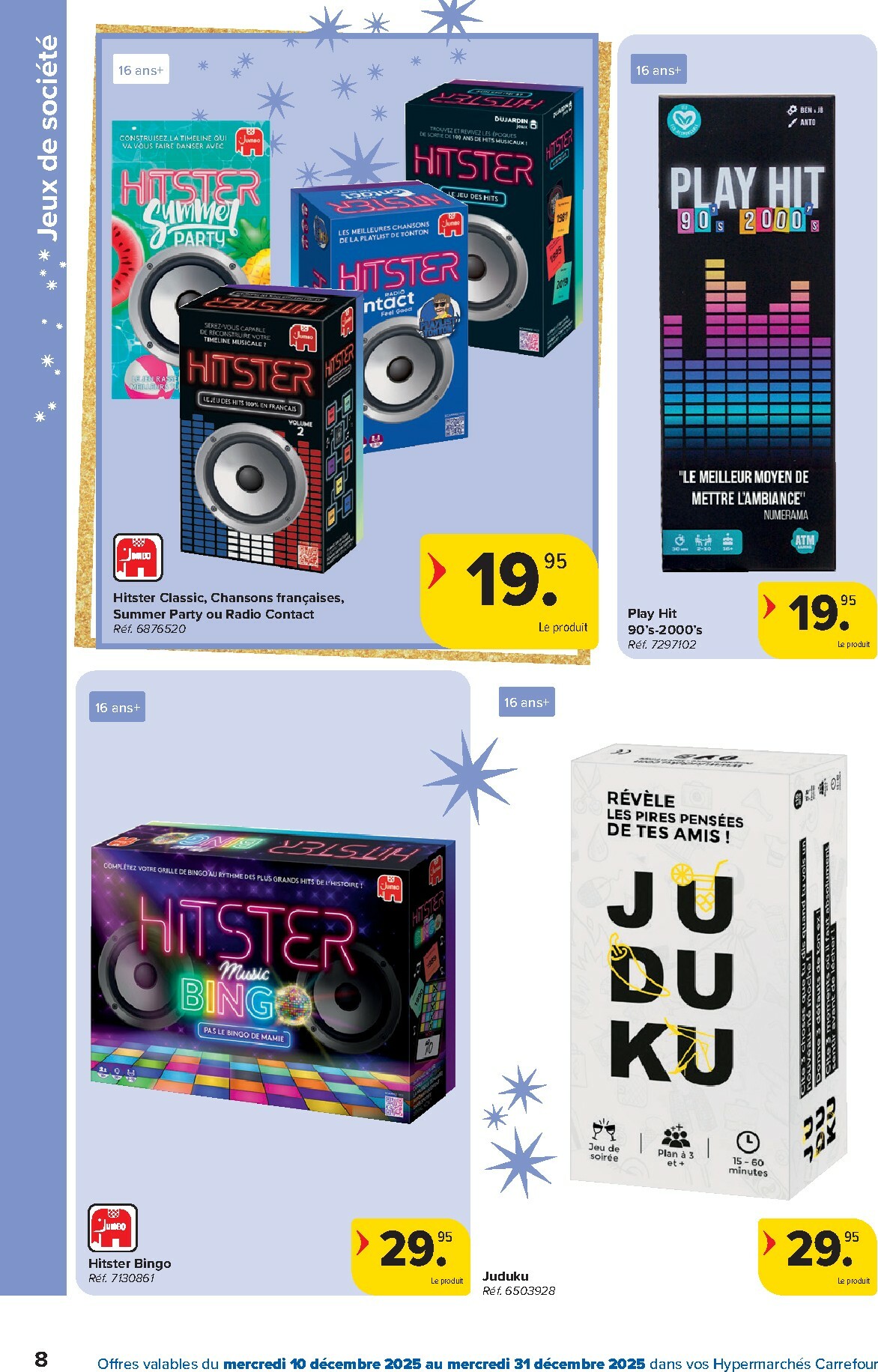 carrefour-market - De Carrefour Hypermarchés - Spécial Jeux folder geldig vanaf 10/12 t/m 31/12 - page: 8