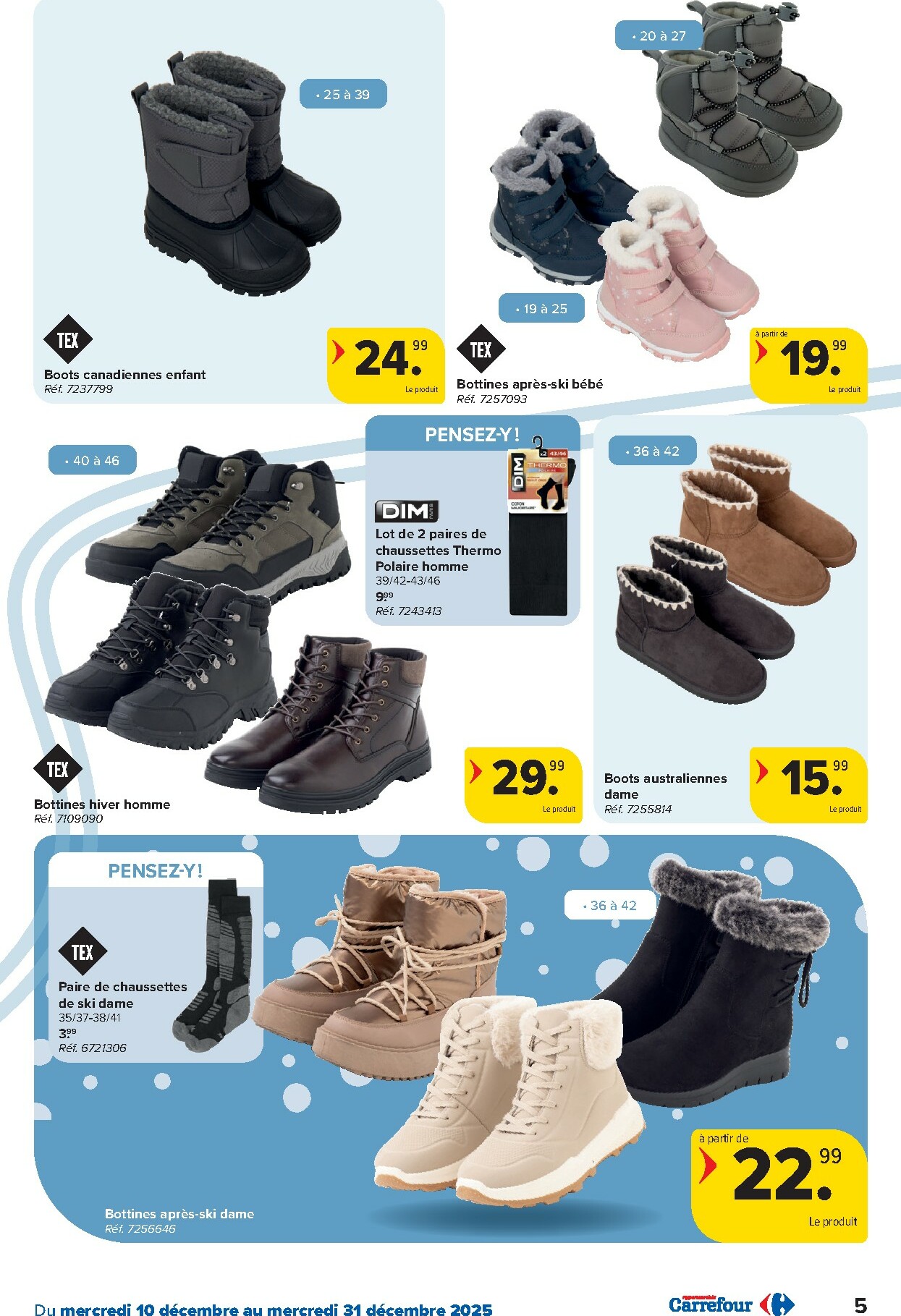 carrefour-market - De Carrefour Hypermarchés - Tous au ski folder geldig vanaf 10/12 t/m 31/12 - page: 5
