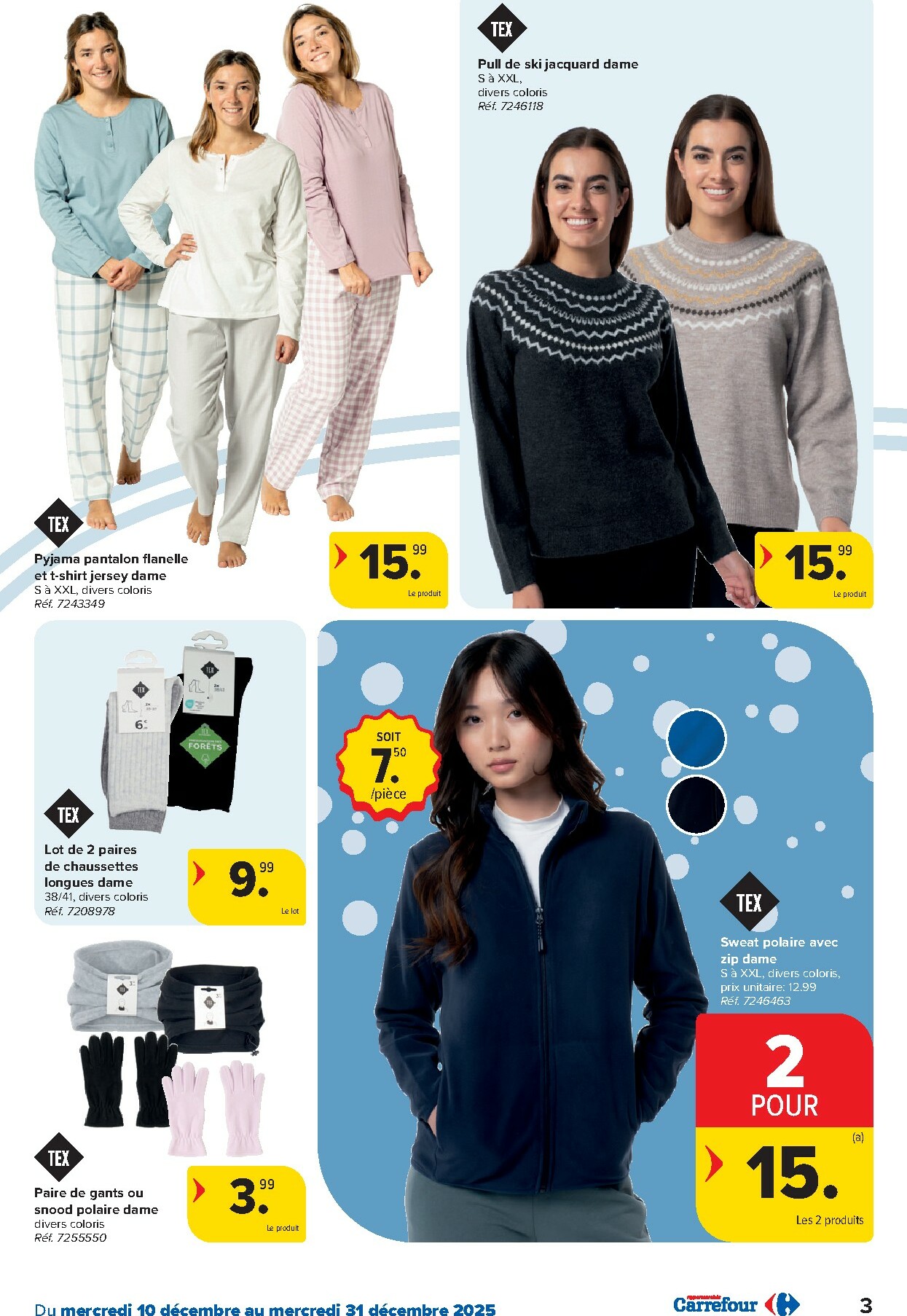 carrefour-market - De Carrefour Hypermarchés - Tous au ski folder geldig vanaf 10/12 t/m 31/12 - page: 3