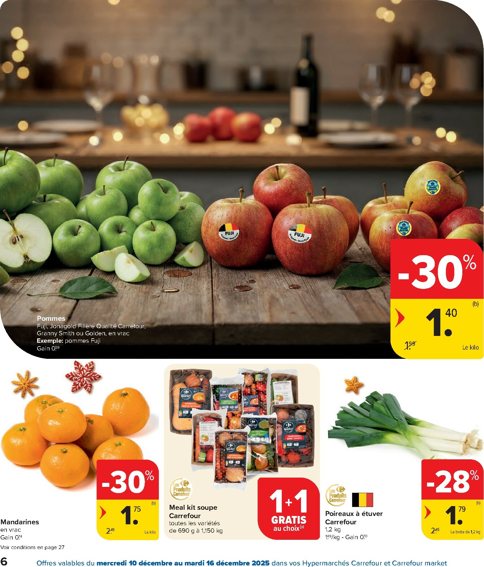 carrefour-market - De Carrefour folder geldig vanaf 10/12 t/m 16/12 - page: 6