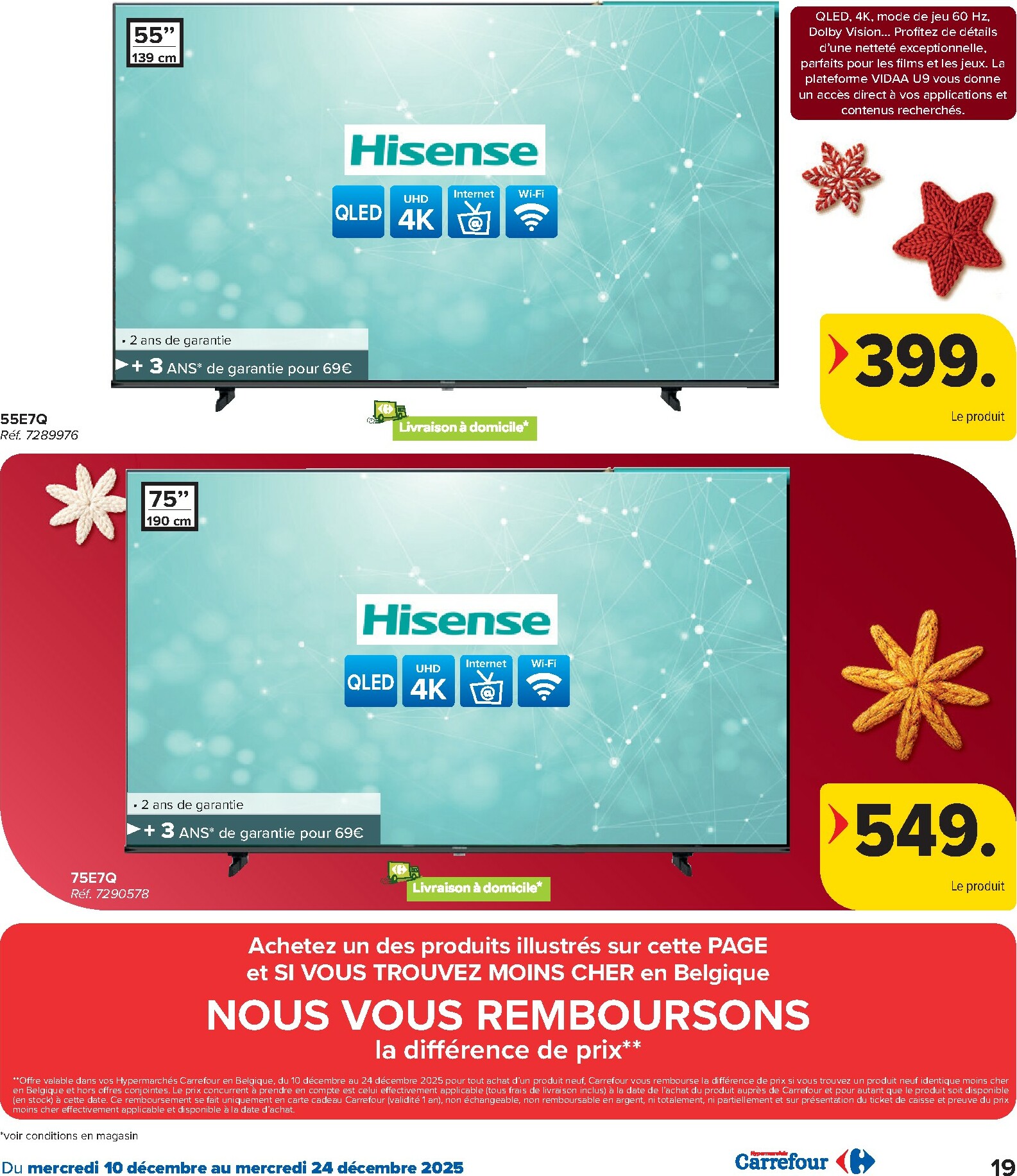 carrefour-market - De Carrefour Hypermarchés folder geldig vanaf 10/12 t/m 24/12 - page: 19