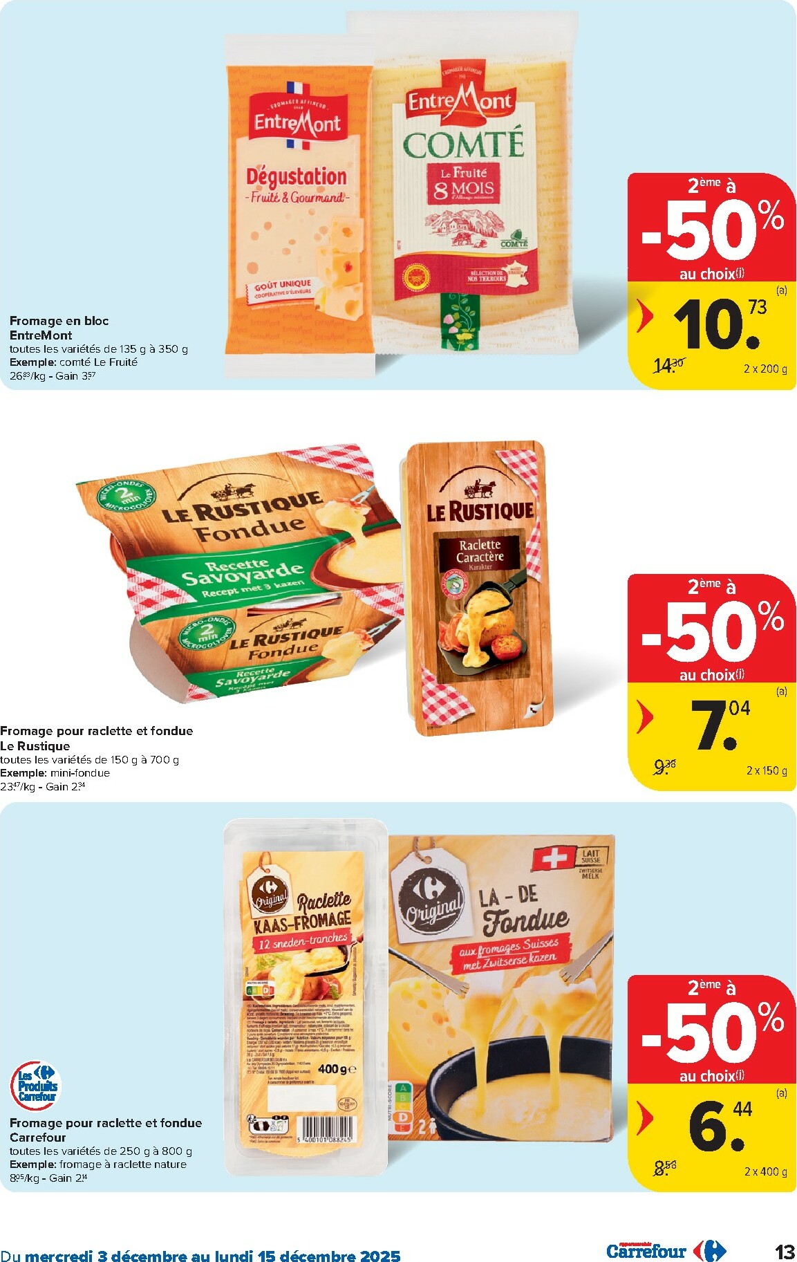 carrefour-market - De Carrefour Hypermarchés folder geldig vanaf 03/12 t/m 15/12 - page: 13