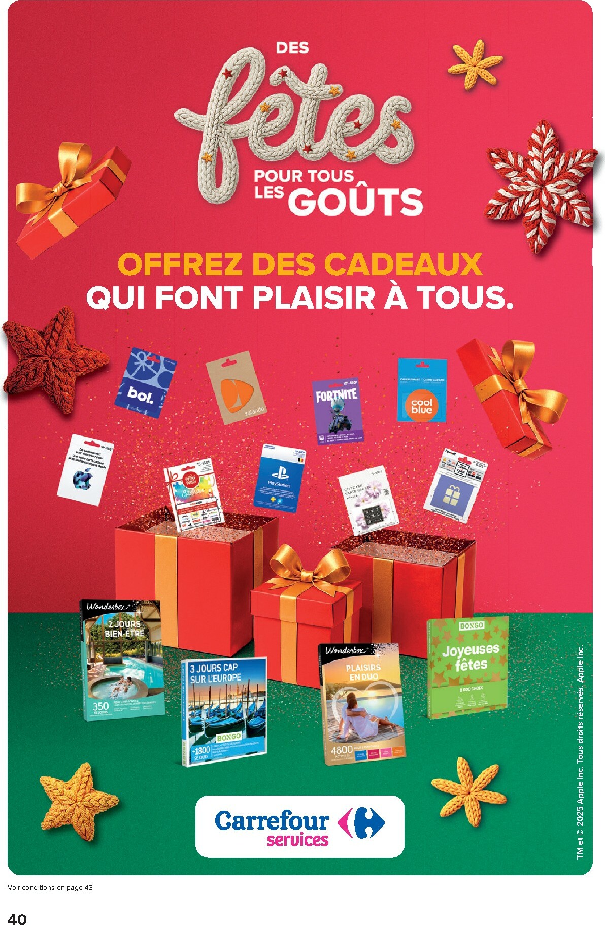 carrefour-market - De Carrefour Hypermarchés folder geldig vanaf 03/12 t/m 15/12 - page: 40