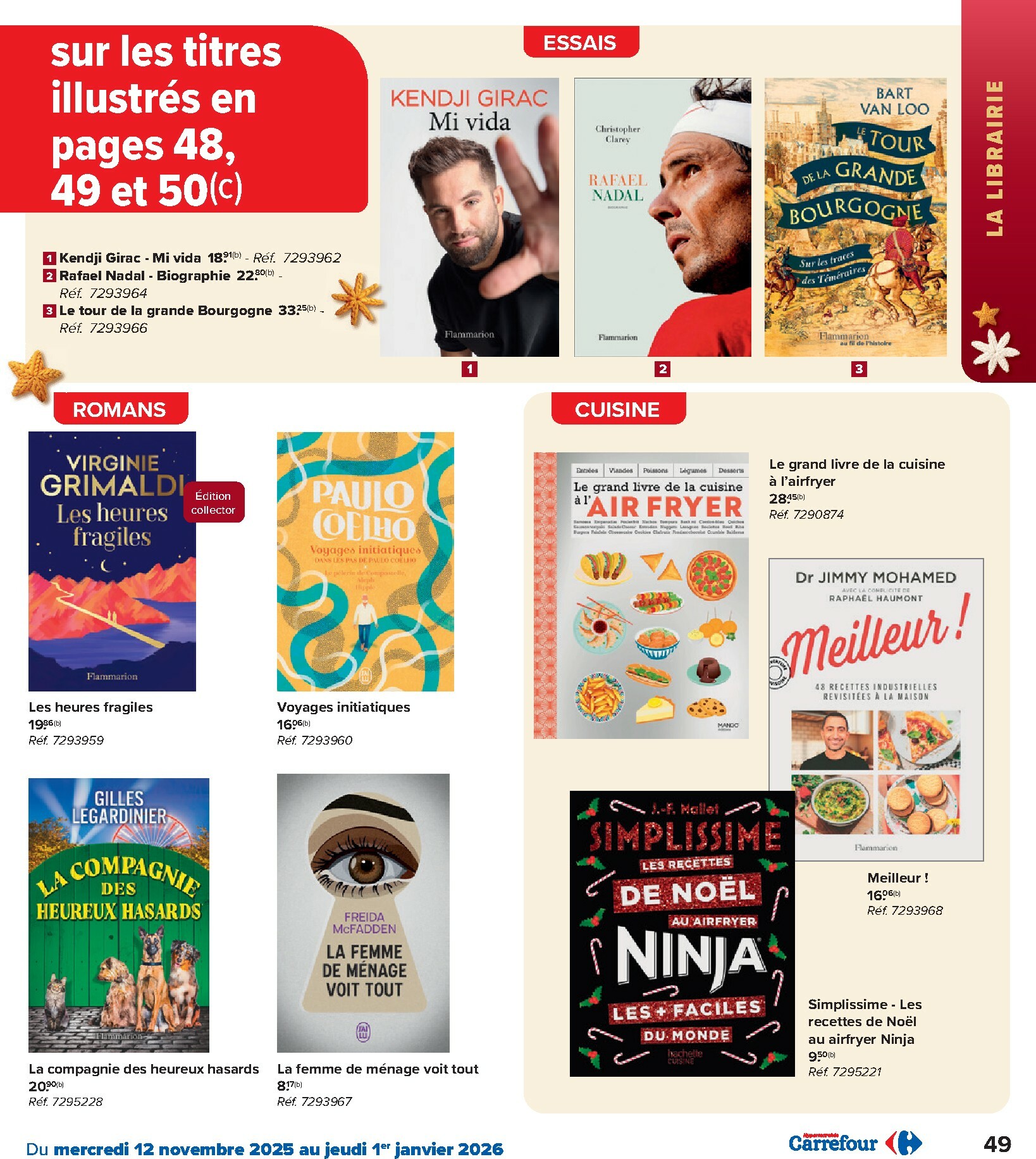 carrefour-market - De Carrefour Hypermarchés - Des fetes pour touts les goûts folder geldig vanaf 12/11 t/m 01/01 - page: 49