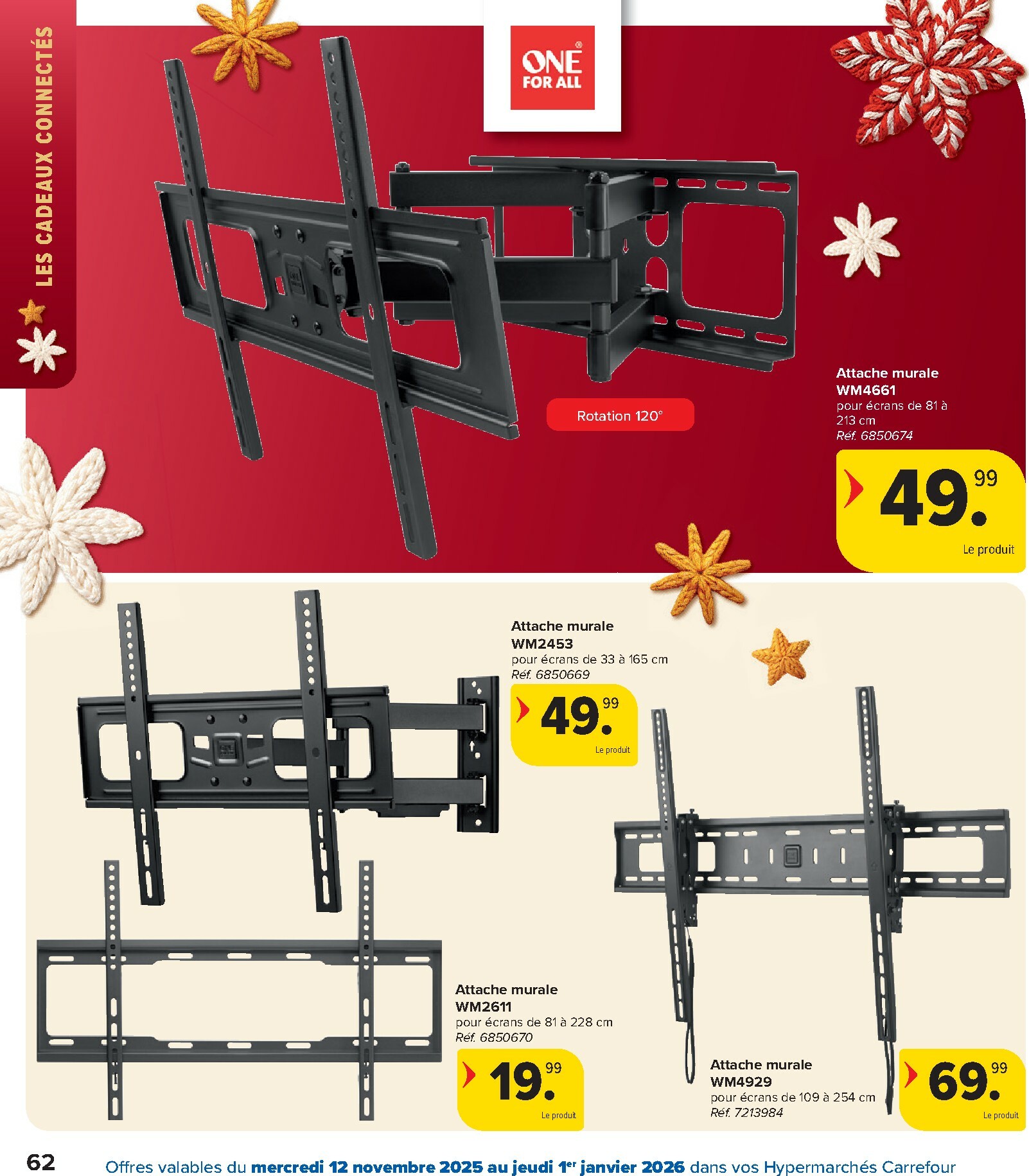 carrefour-market - De Carrefour Hypermarchés - Des fetes pour touts les goûts folder geldig vanaf 12/11 t/m 01/01 - page: 62