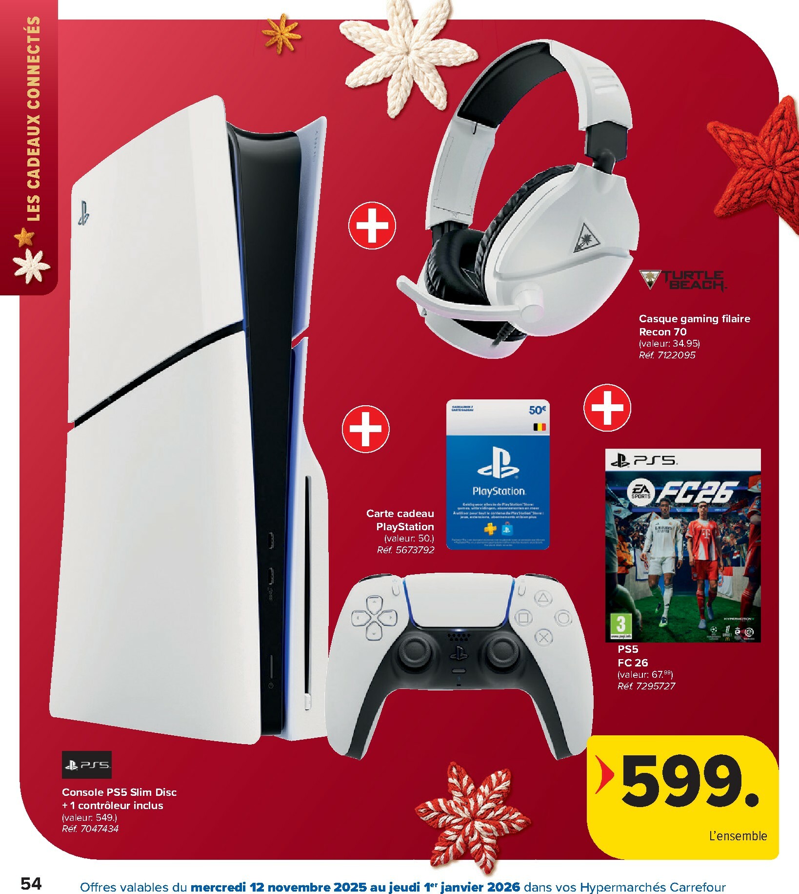 carrefour-market - De Carrefour Hypermarchés - Des fetes pour touts les goûts folder geldig vanaf 12/11 t/m 01/01 - page: 54