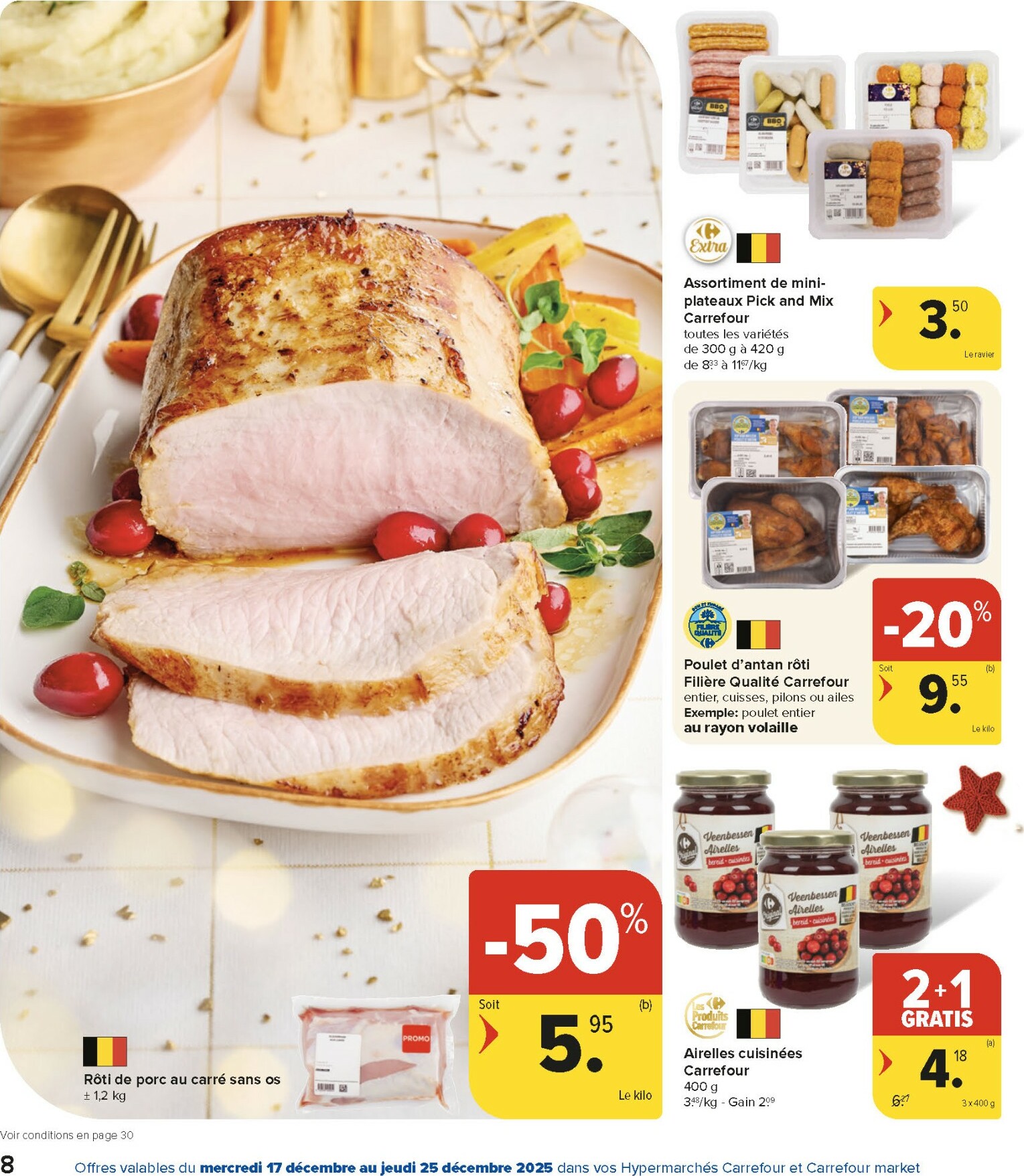 carrefour-market - De Carrefour Market folder geldig vanaf 17/12 t/m 25/12 - page: 8