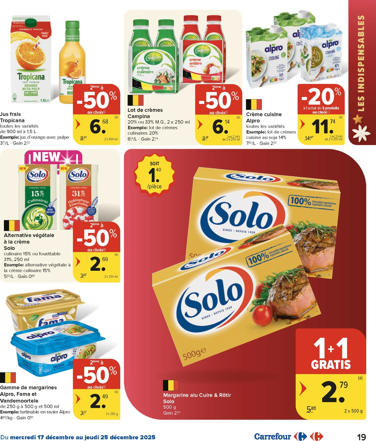 carrefour-market - De Carrefour Market folder geldig vanaf 17/12 t/m 25/12 - page: 19