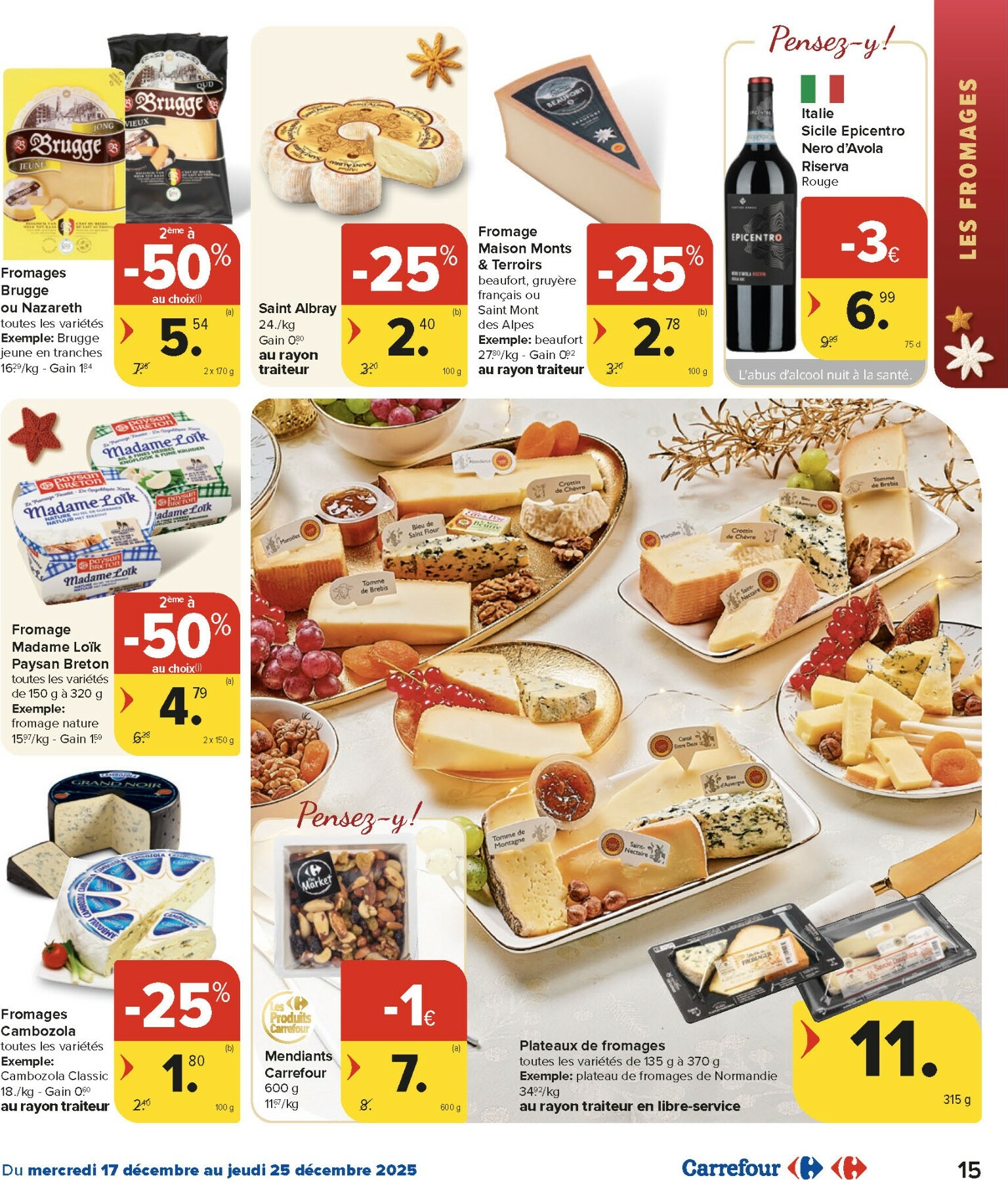 carrefour-market - De Carrefour Market folder geldig vanaf 17/12 t/m 25/12 - page: 15