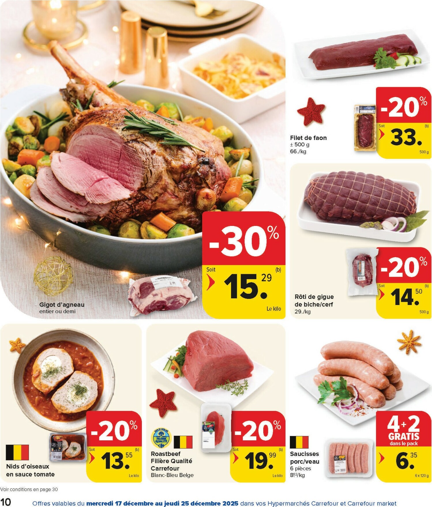 carrefour-market - De Carrefour Market folder geldig vanaf 17/12 t/m 25/12 - page: 10