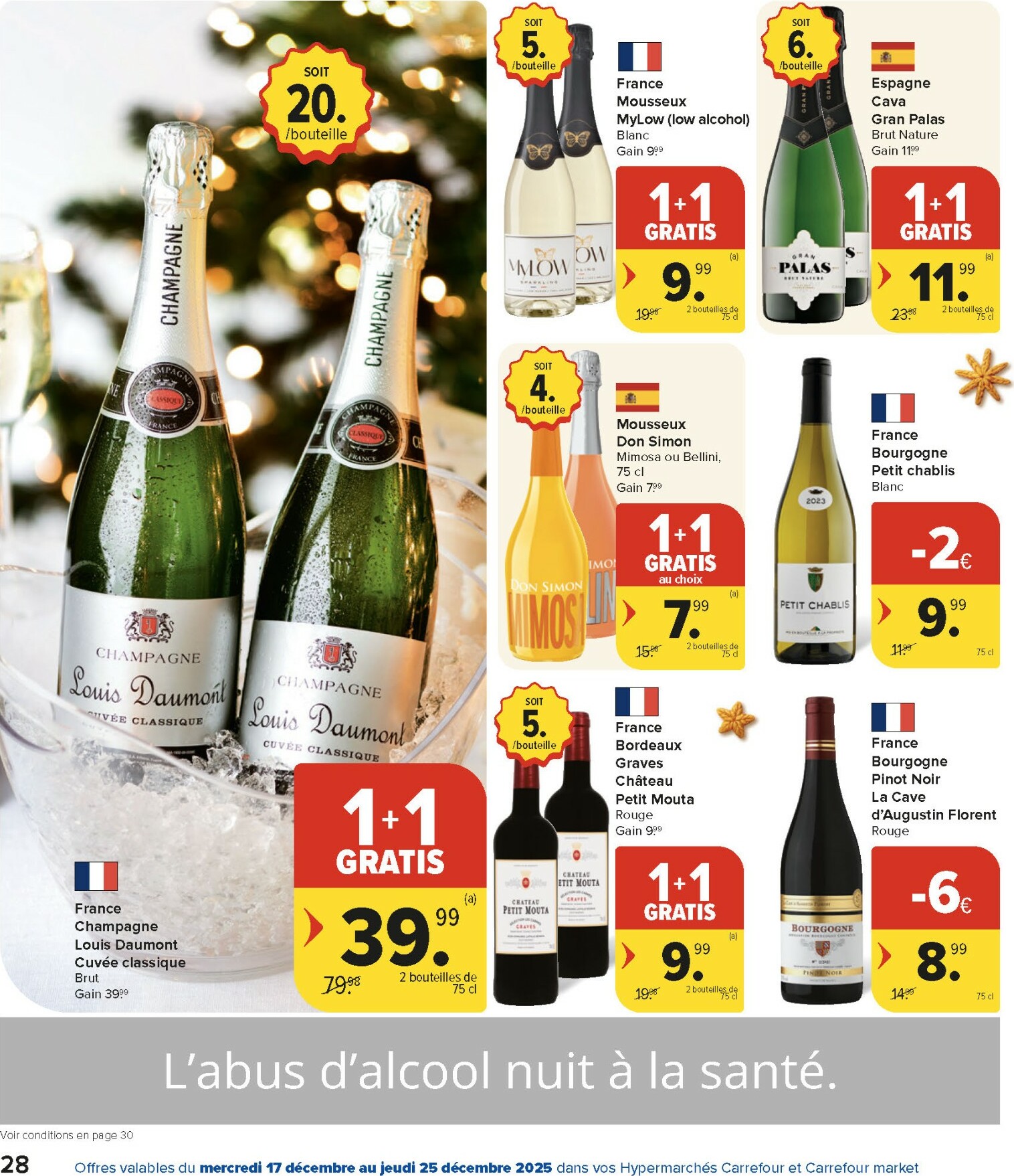 carrefour-market - De Carrefour Market folder geldig vanaf 17/12 t/m 25/12 - page: 28