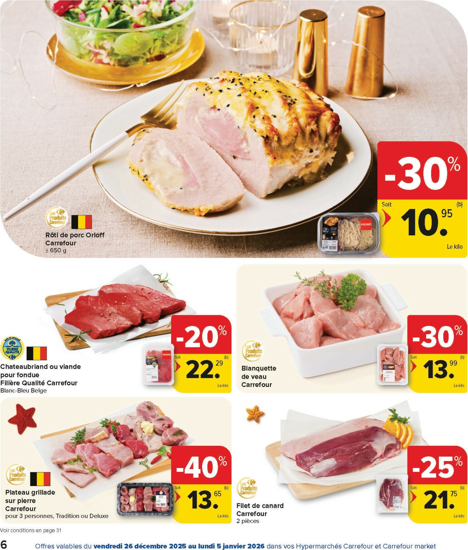carrefour-market - De Carrefour Market folder geldig vanaf 26/12 t/m 05/01 - page: 6
