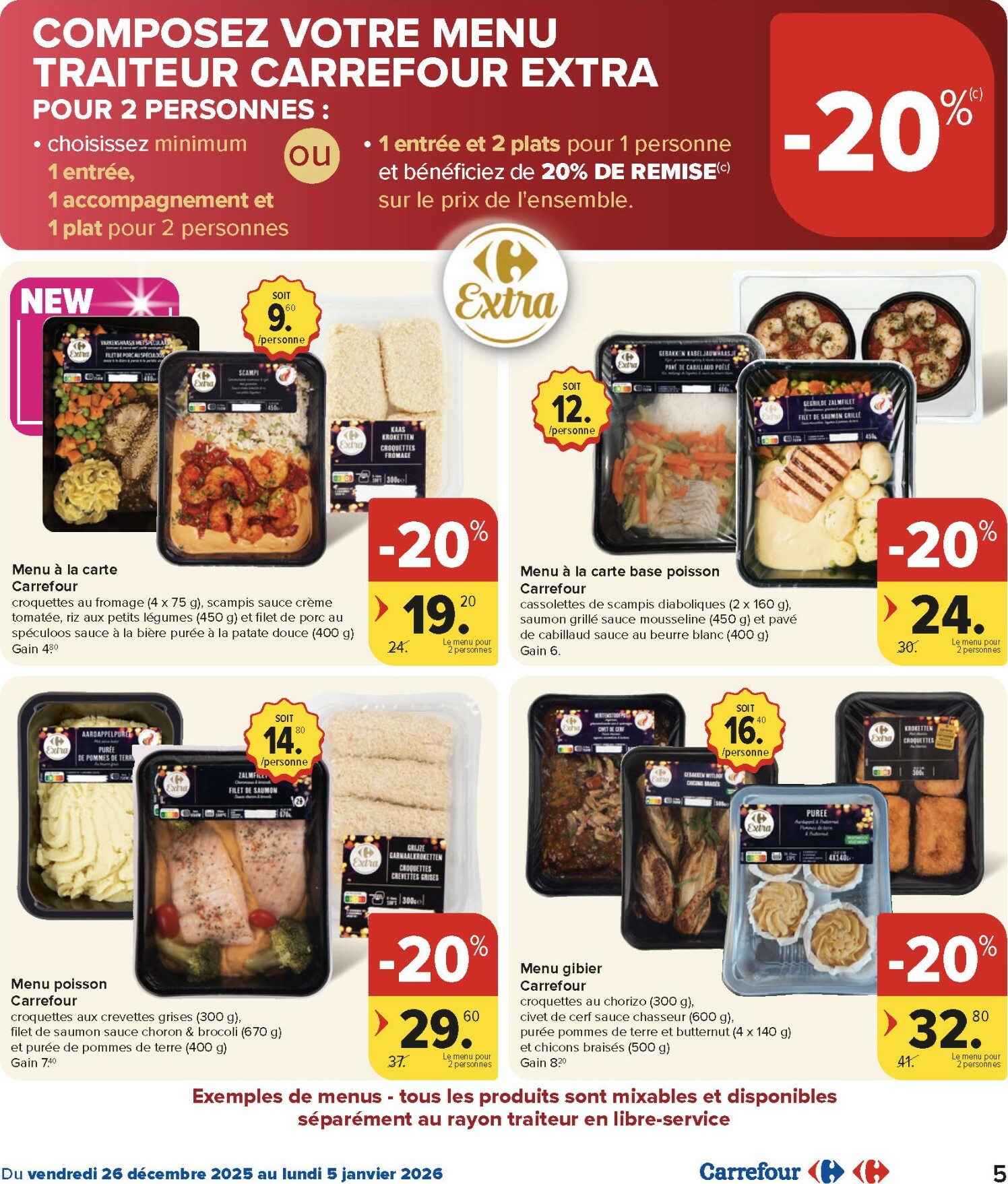 carrefour-market - De Carrefour Market folder geldig vanaf 26/12 t/m 05/01 - page: 5