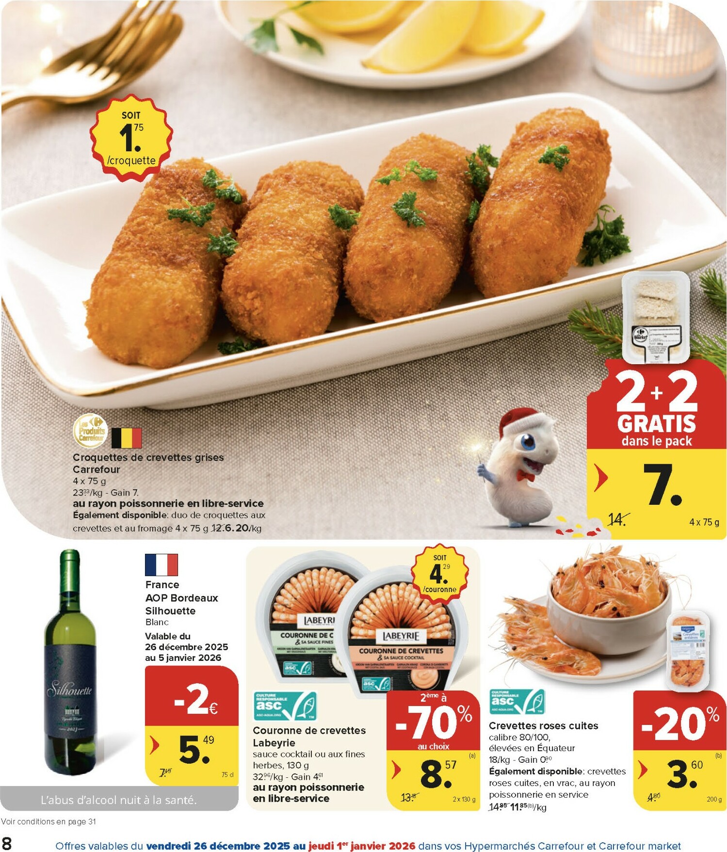 carrefour-market - De Carrefour Market folder geldig vanaf 26/12 t/m 05/01 - page: 8