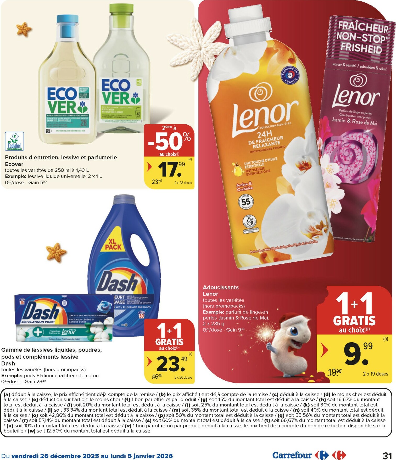 carrefour-market - De Carrefour Market folder geldig vanaf 26/12 t/m 05/01 - page: 31