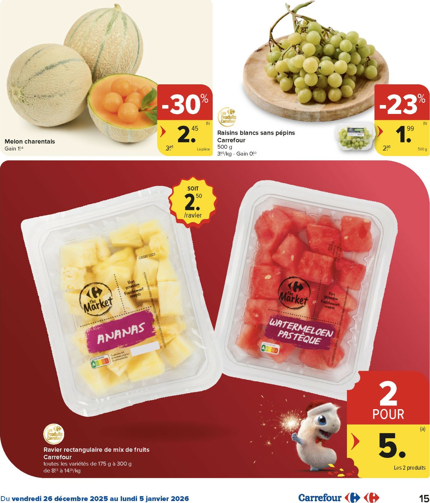 carrefour-market - De Carrefour Market folder geldig vanaf 26/12 t/m 05/01 - page: 15