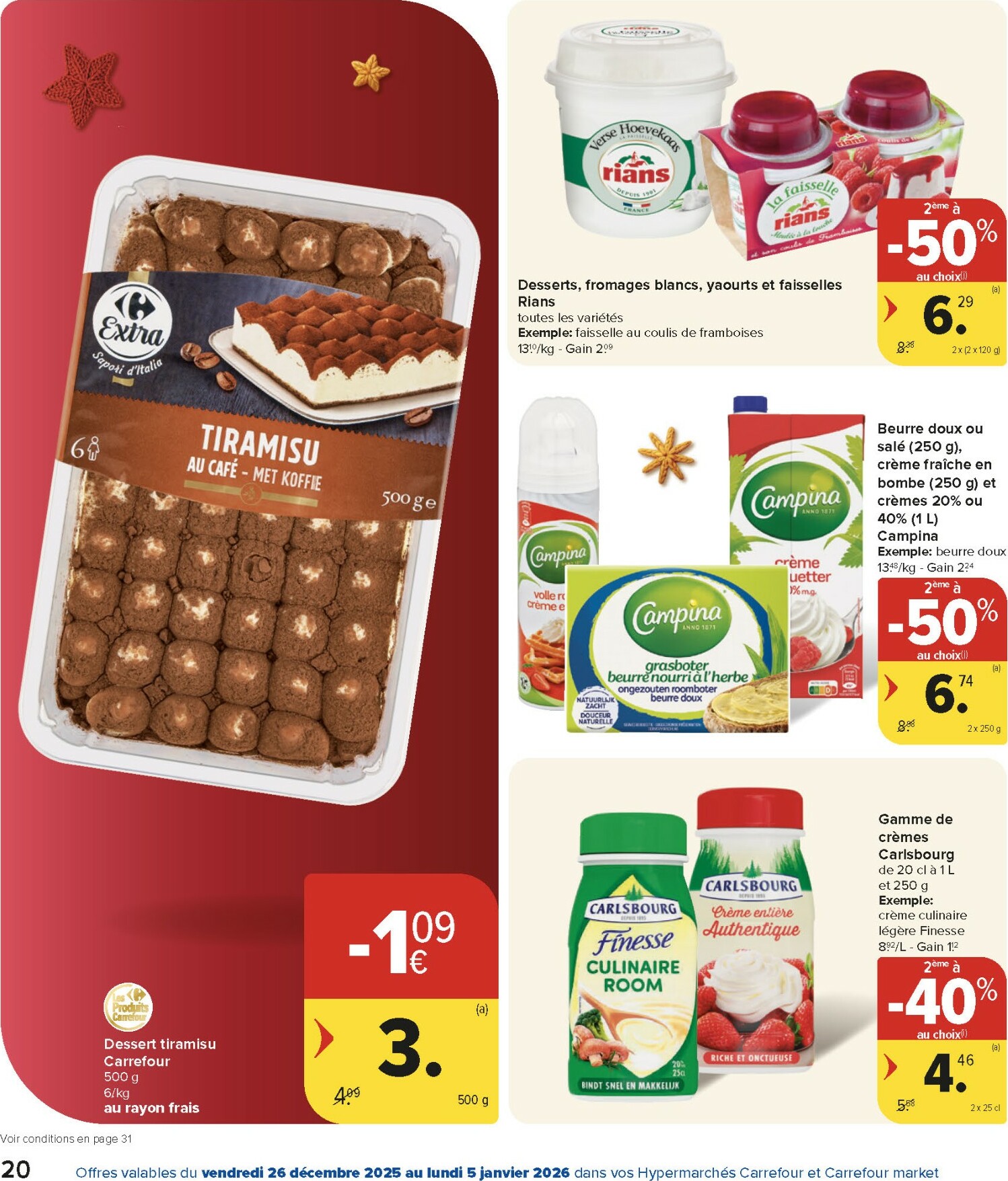 carrefour-market - De Carrefour Market folder geldig vanaf 26/12 t/m 05/01 - page: 20