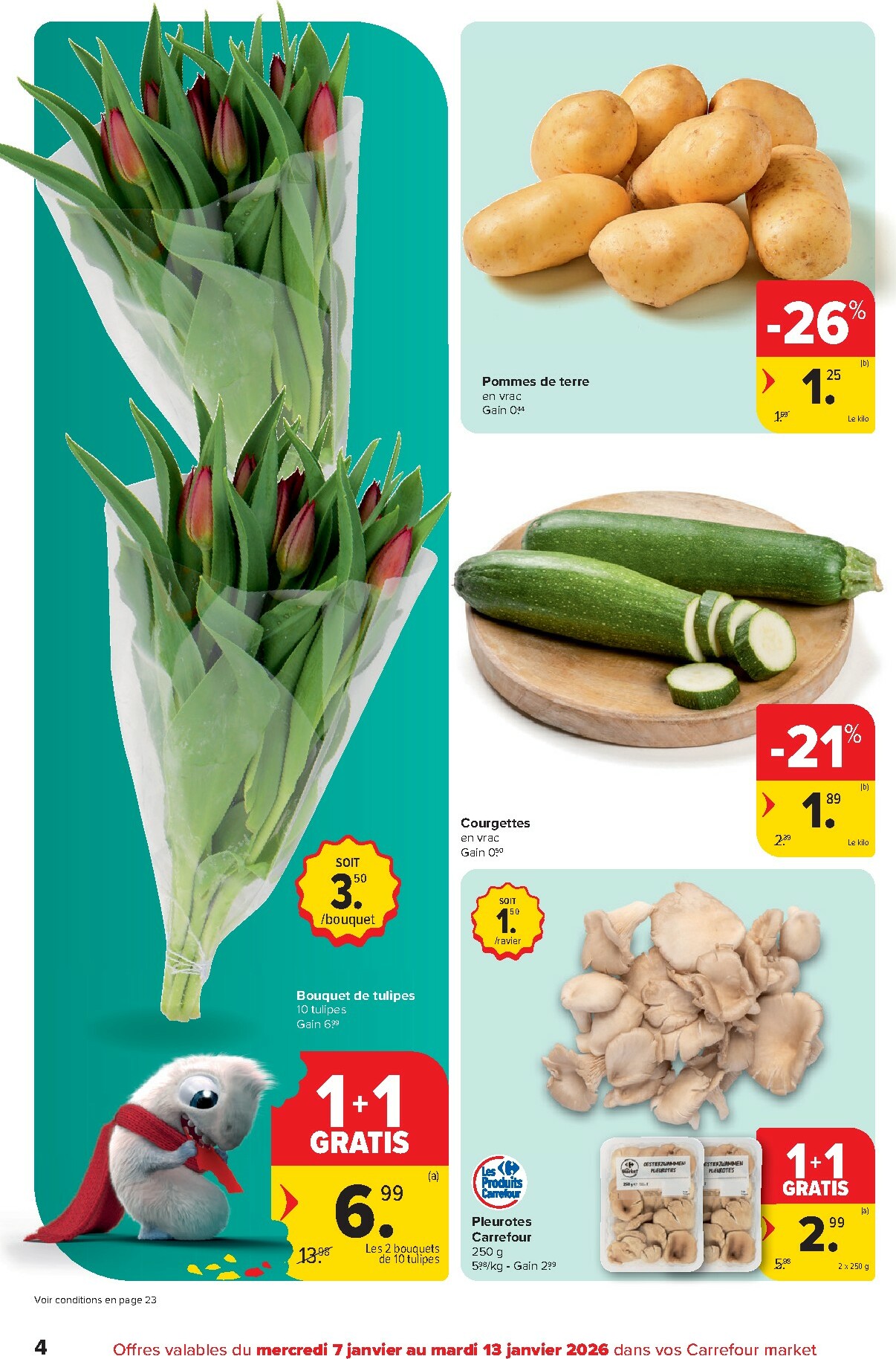 carrefour-market - De Carrefour Market folder geldig vanaf 07/01 t/m 13/01 - page: 4