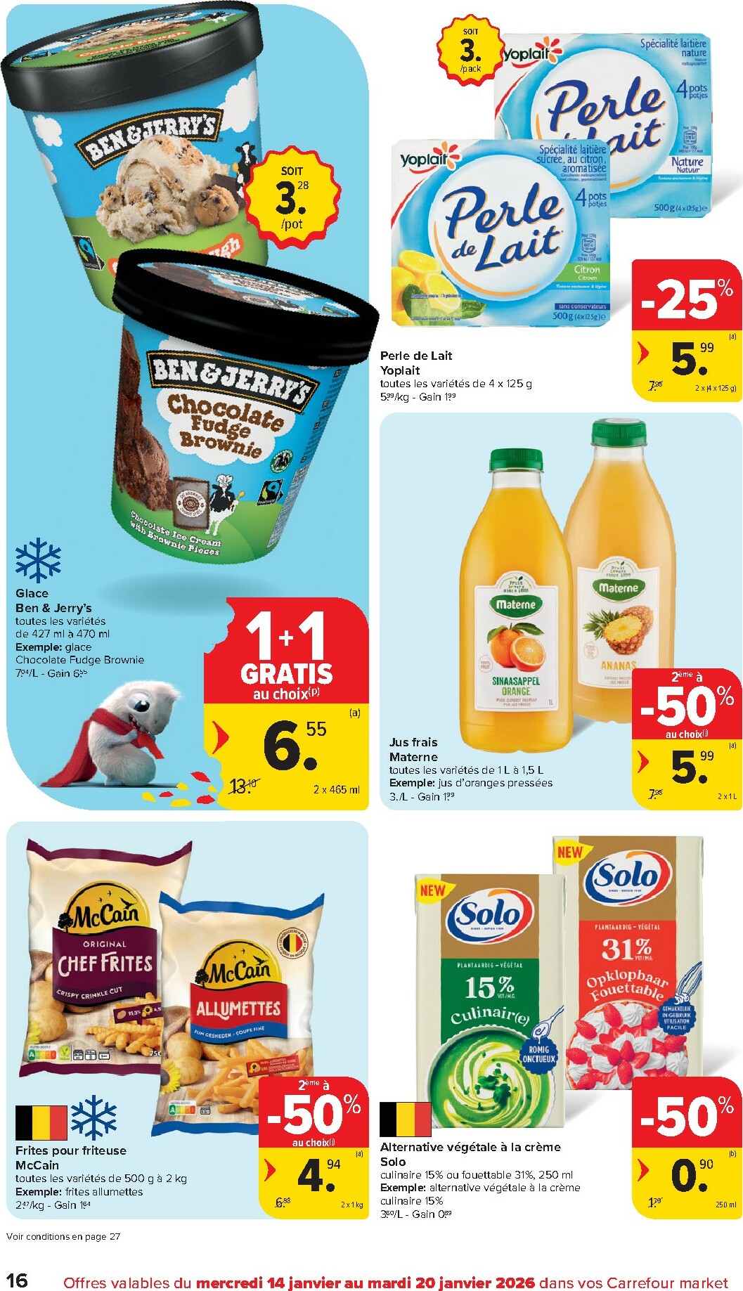 carrefour-market - De Carrefour Market folder geldig vanaf 14/01 t/m 20/01 - page: 16