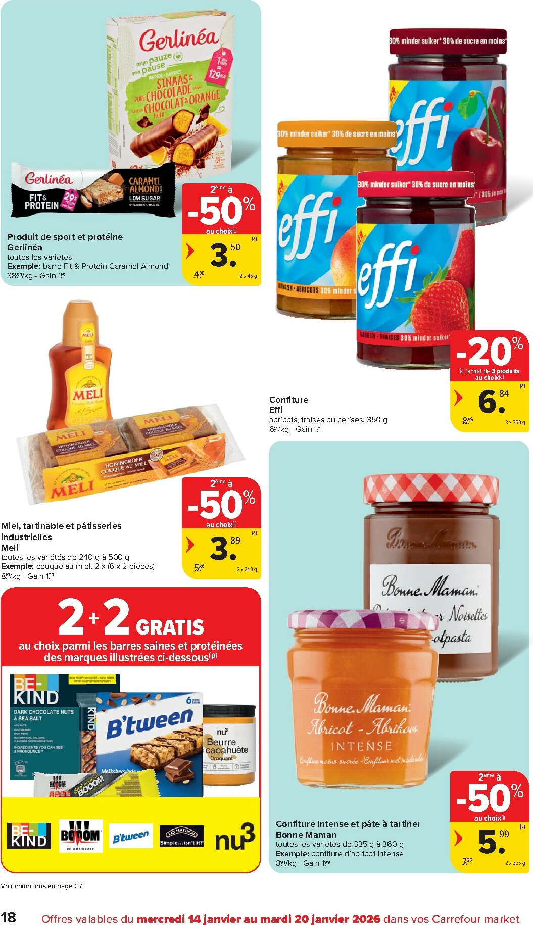 carrefour-market - De Carrefour Market folder geldig vanaf 14/01 t/m 20/01 - page: 18