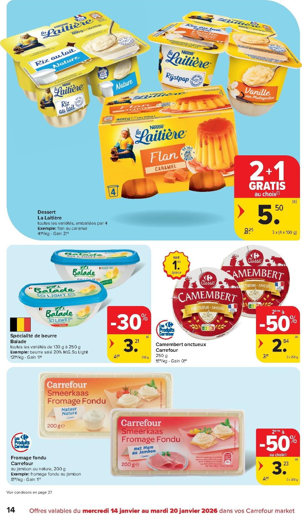 carrefour-market - De Carrefour Market folder geldig vanaf 14/01 t/m 20/01 - page: 14