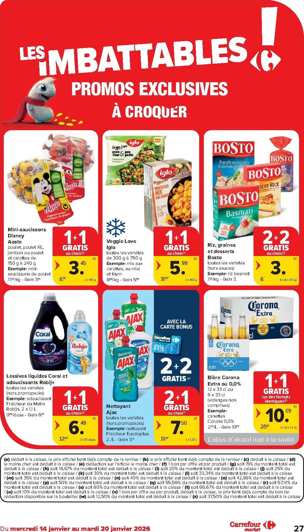 carrefour-market - De Carrefour Market folder geldig vanaf 14/01 t/m 20/01 - page: 27