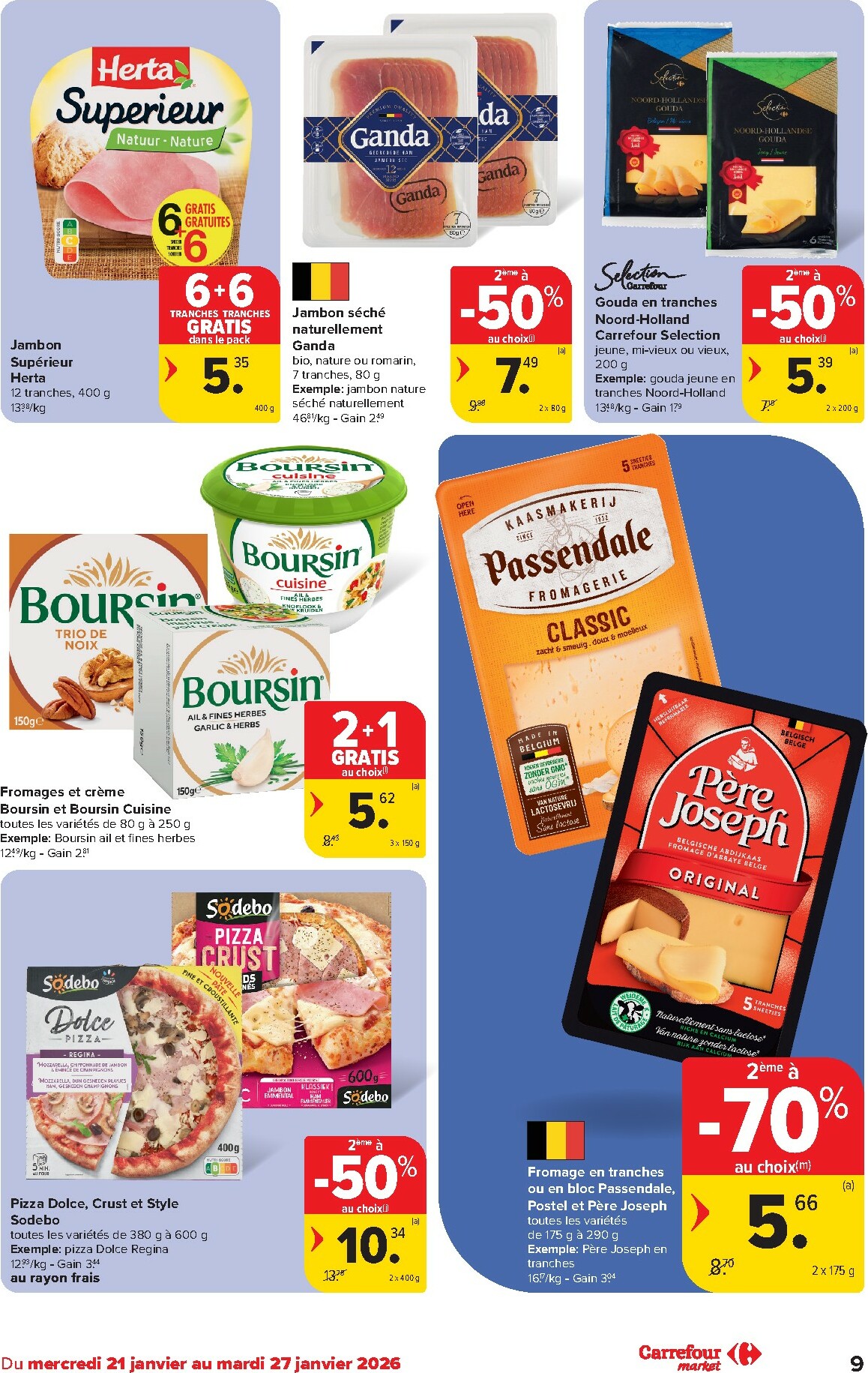 carrefour-market - De Carrefour Market folder geldig vanaf 21/01 t/m 27/01 - page: 9