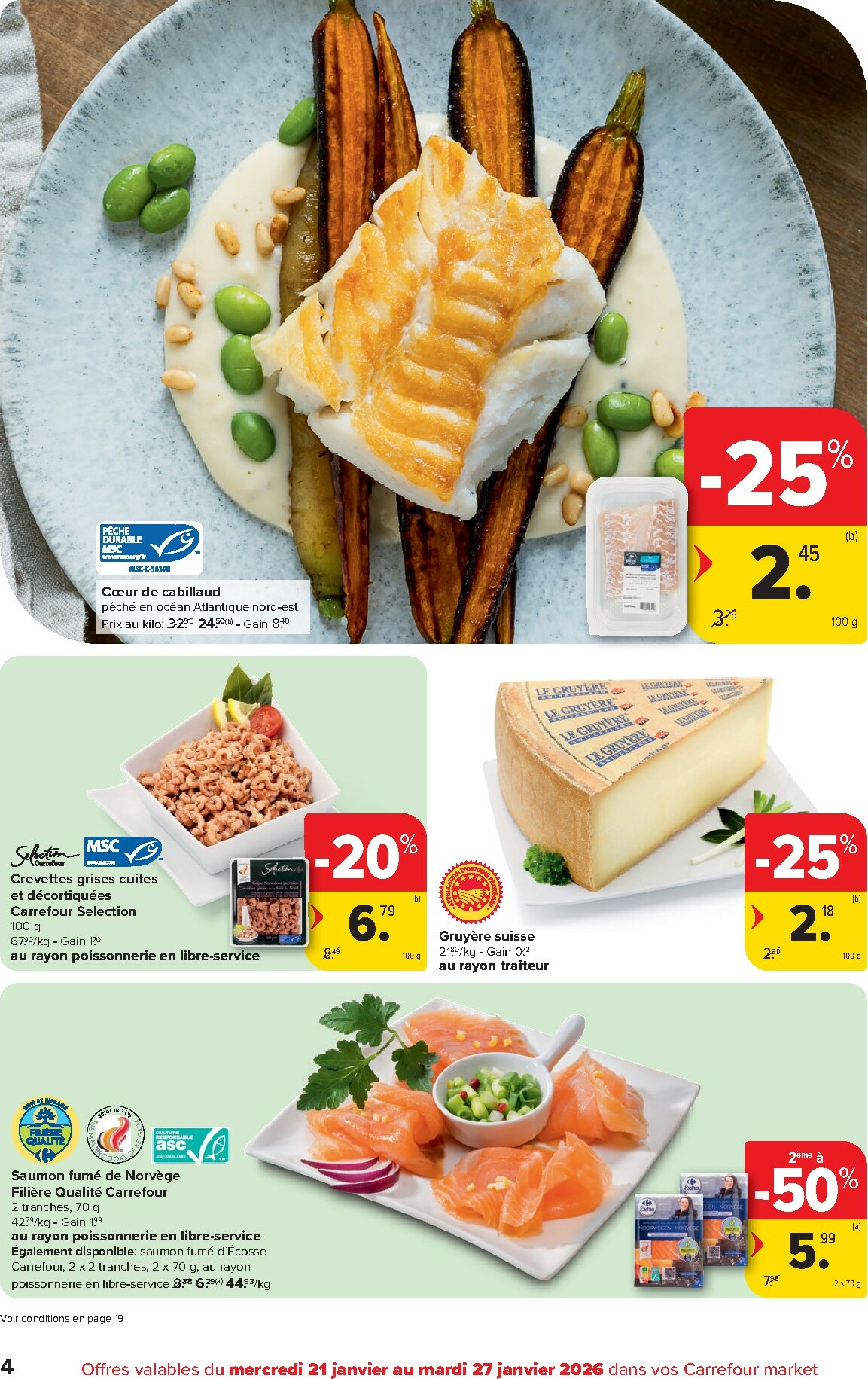 carrefour-market - De Carrefour Market folder geldig vanaf 21/01 t/m 27/01 - page: 4