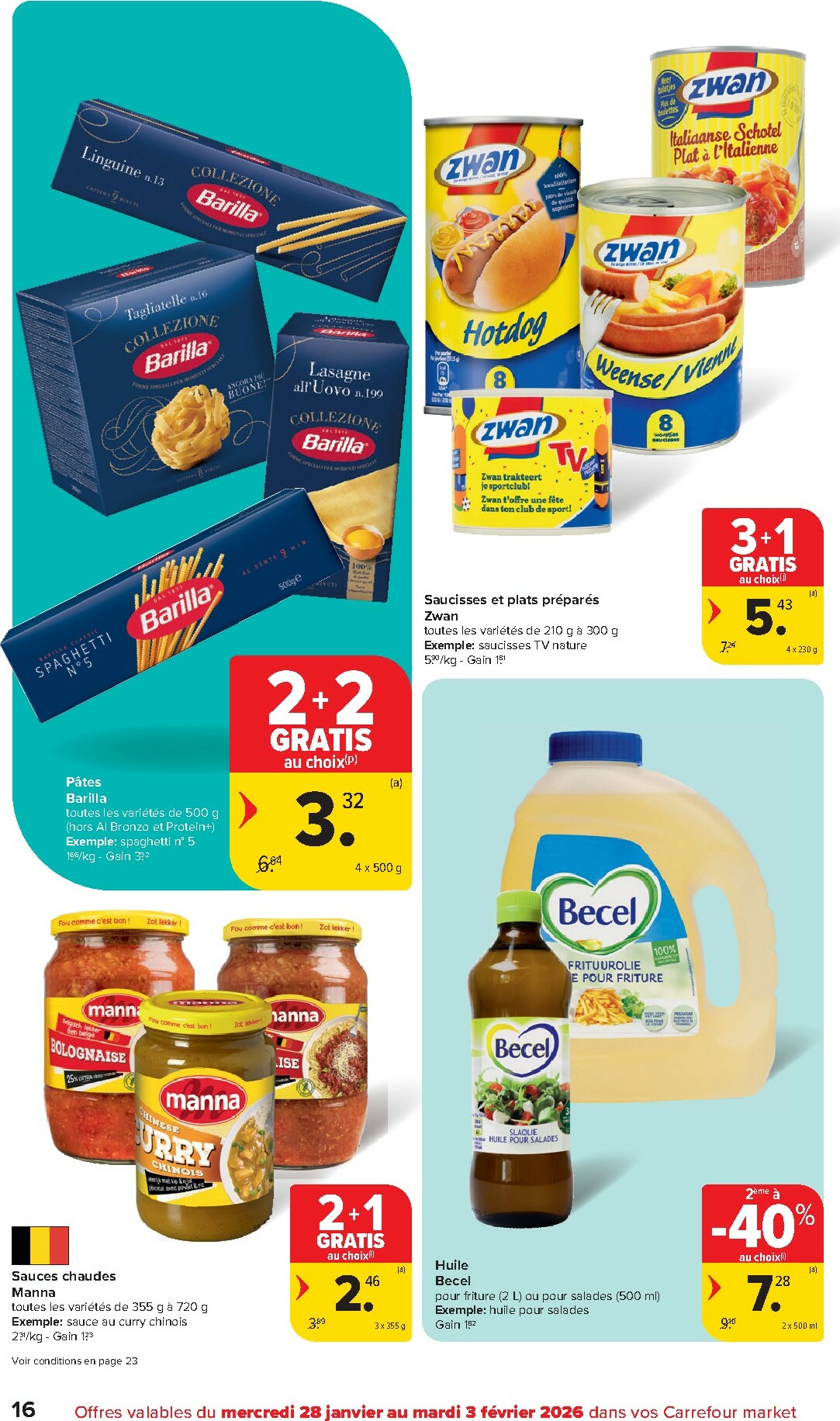 carrefour-market - De Carrefour Market folder geldig vanaf 28/01 t/m 03/02 - page: 16